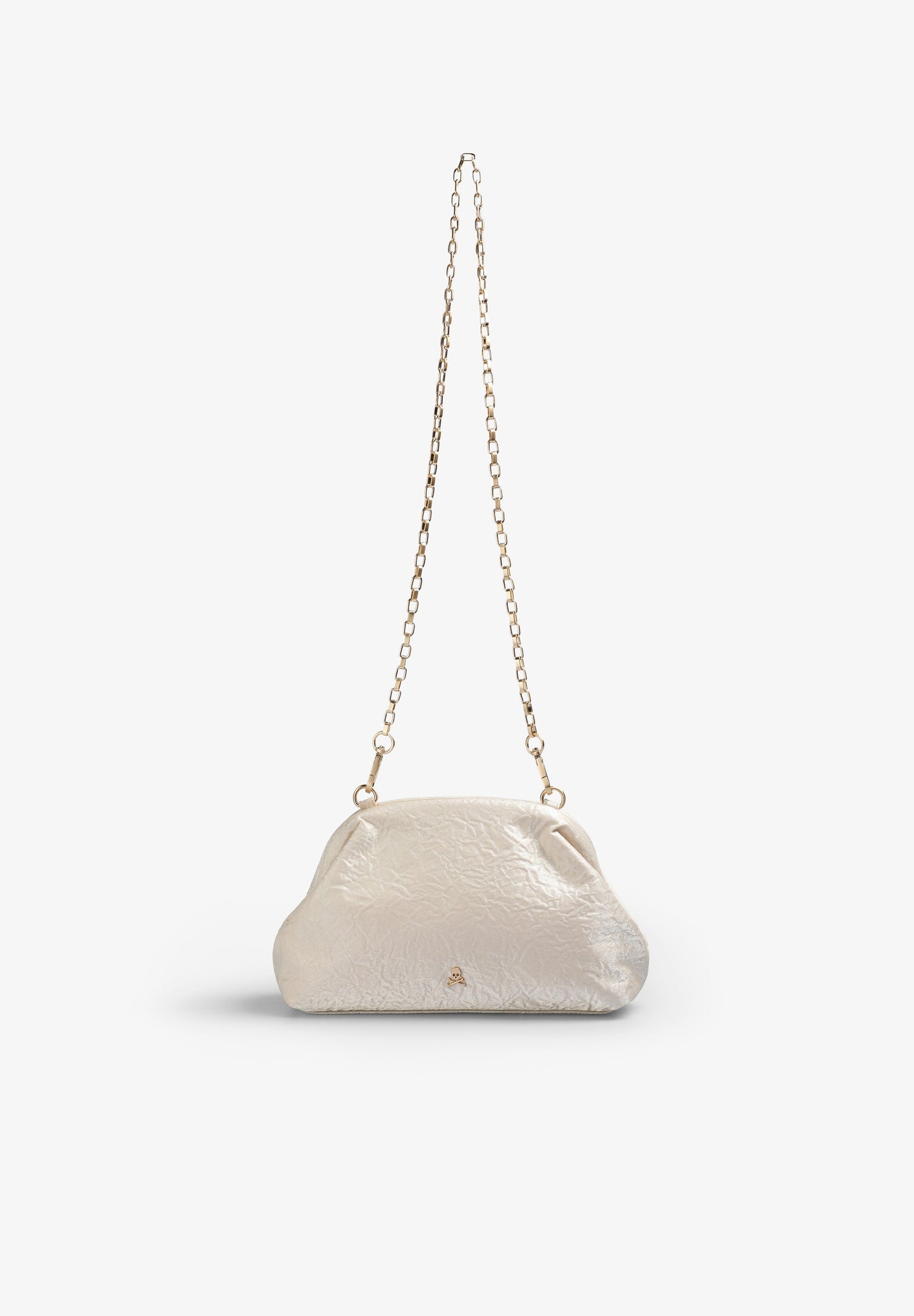 POCHETTE IRISÉE POIGNÉE PERLES