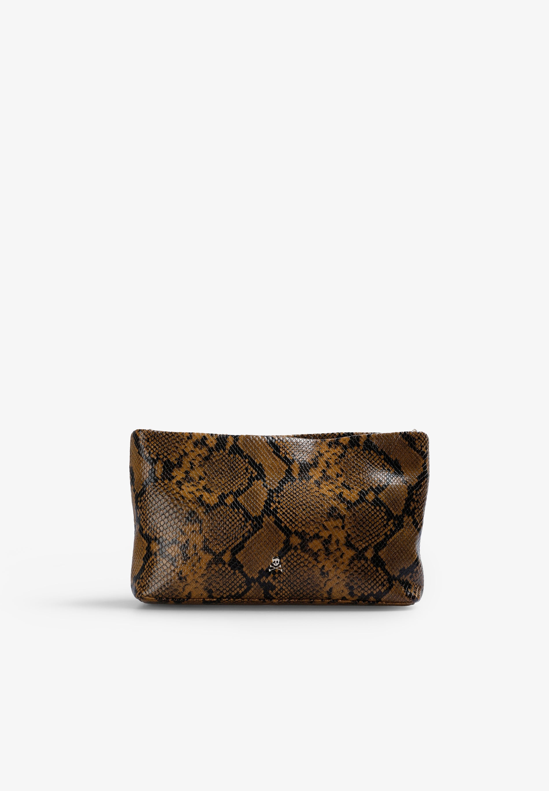SAC CLUTCH CUIR IMPRIMÉ ANIMAL