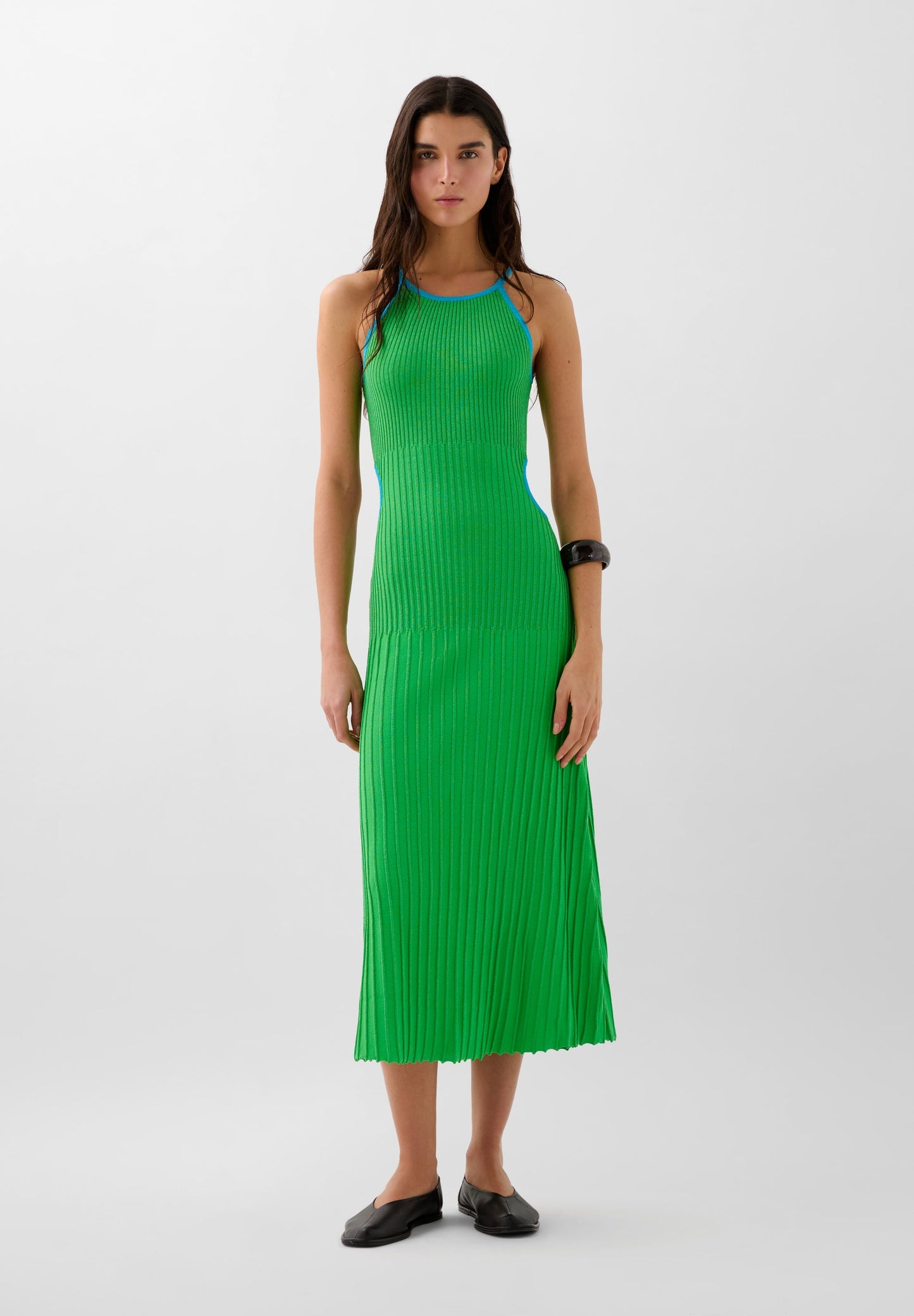 SCLUREX KNIT OPEN DRESS