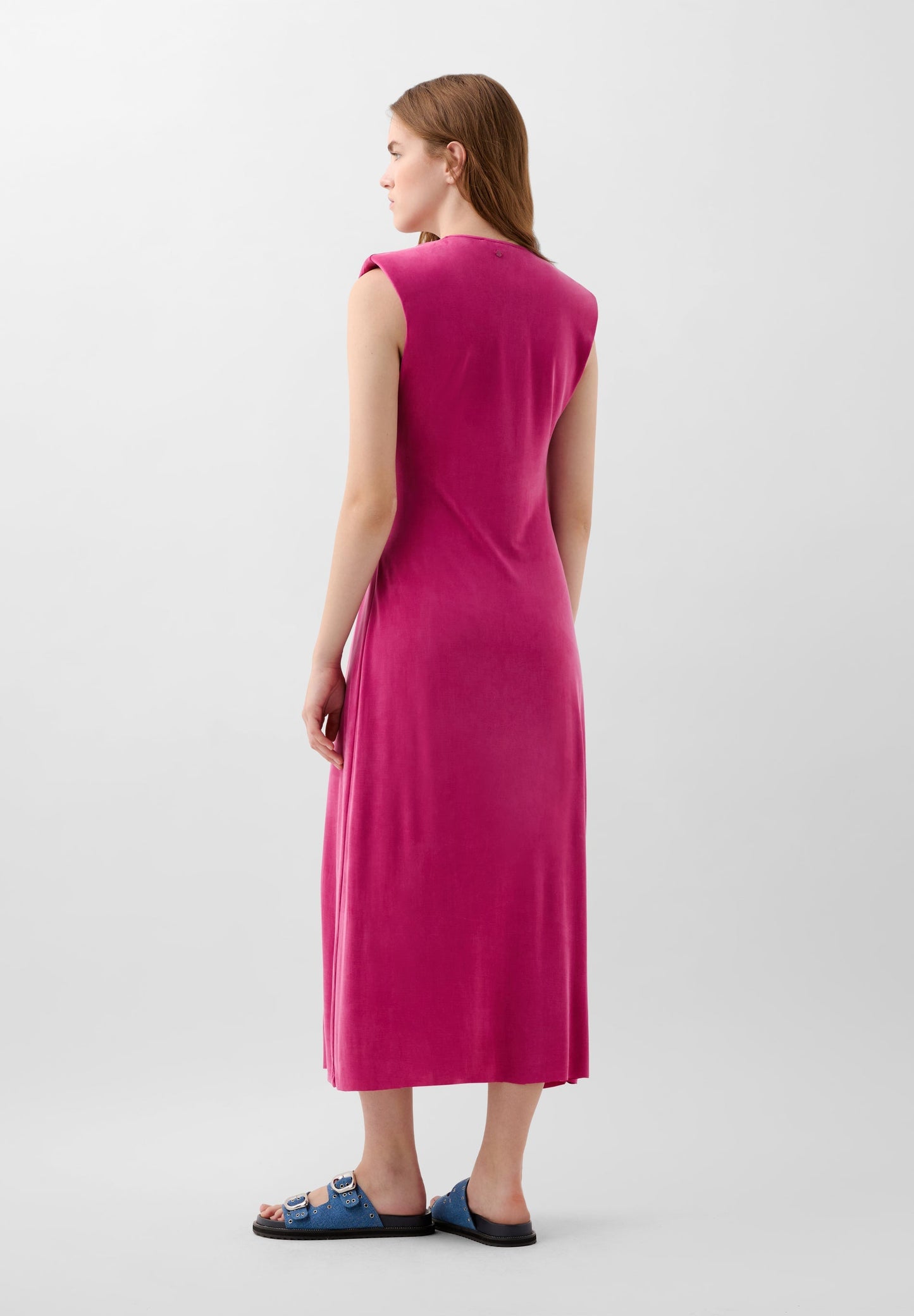 ROBE CUPRO DÉTAIL TAILLE
