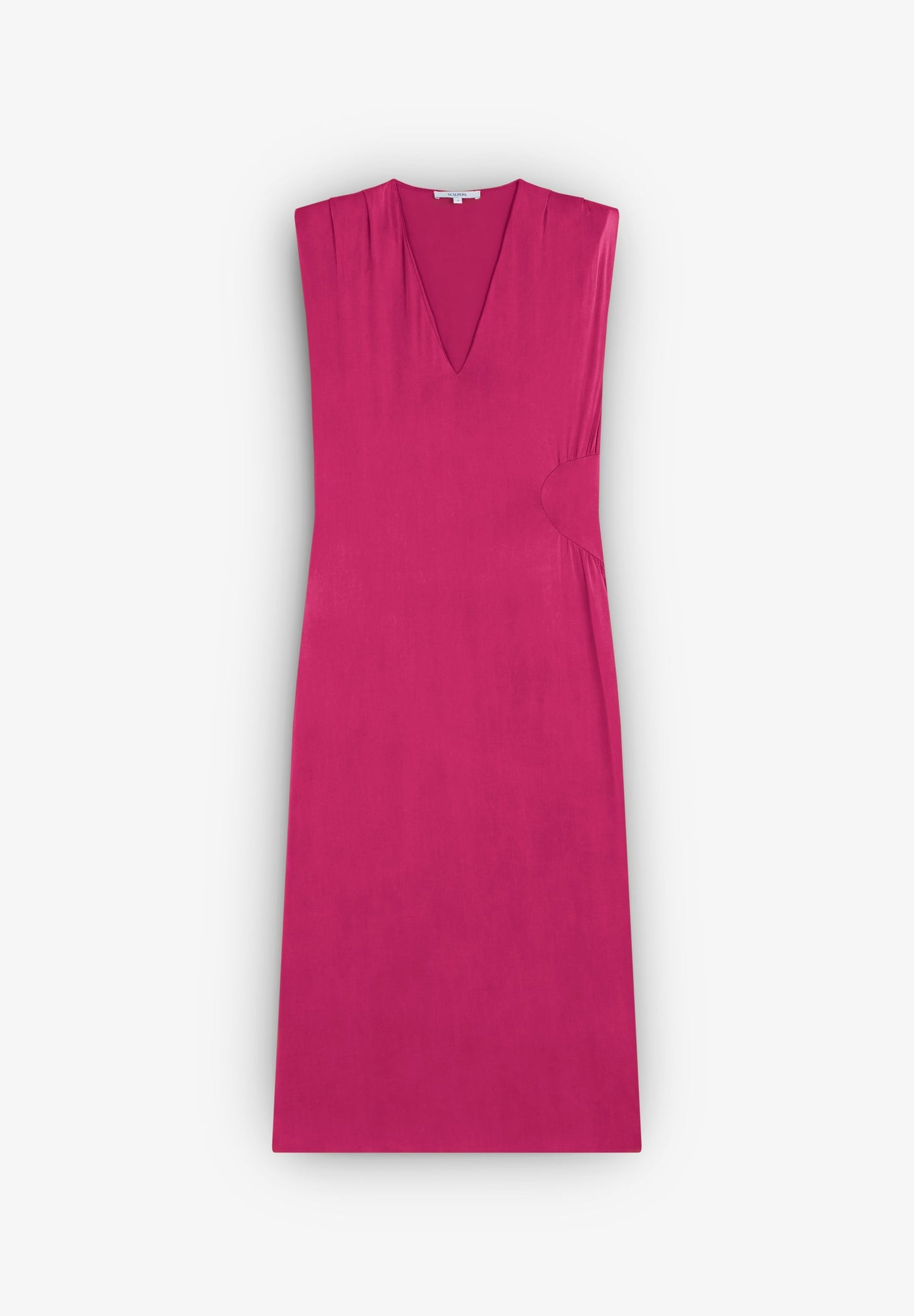 ROBE CUPRO DÉTAIL TAILLE
