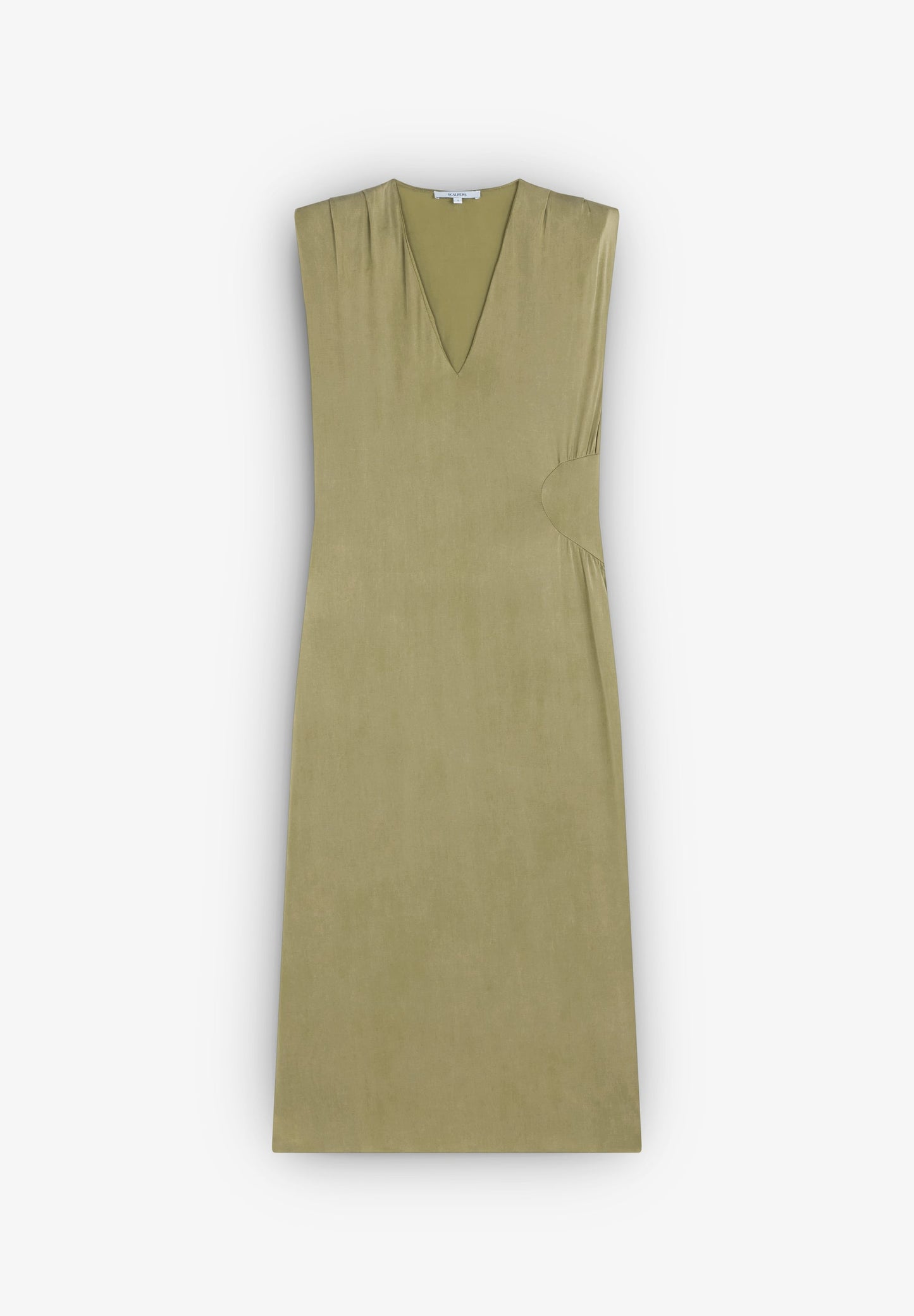 ROBE CUPRO DÉTAIL TAILLE