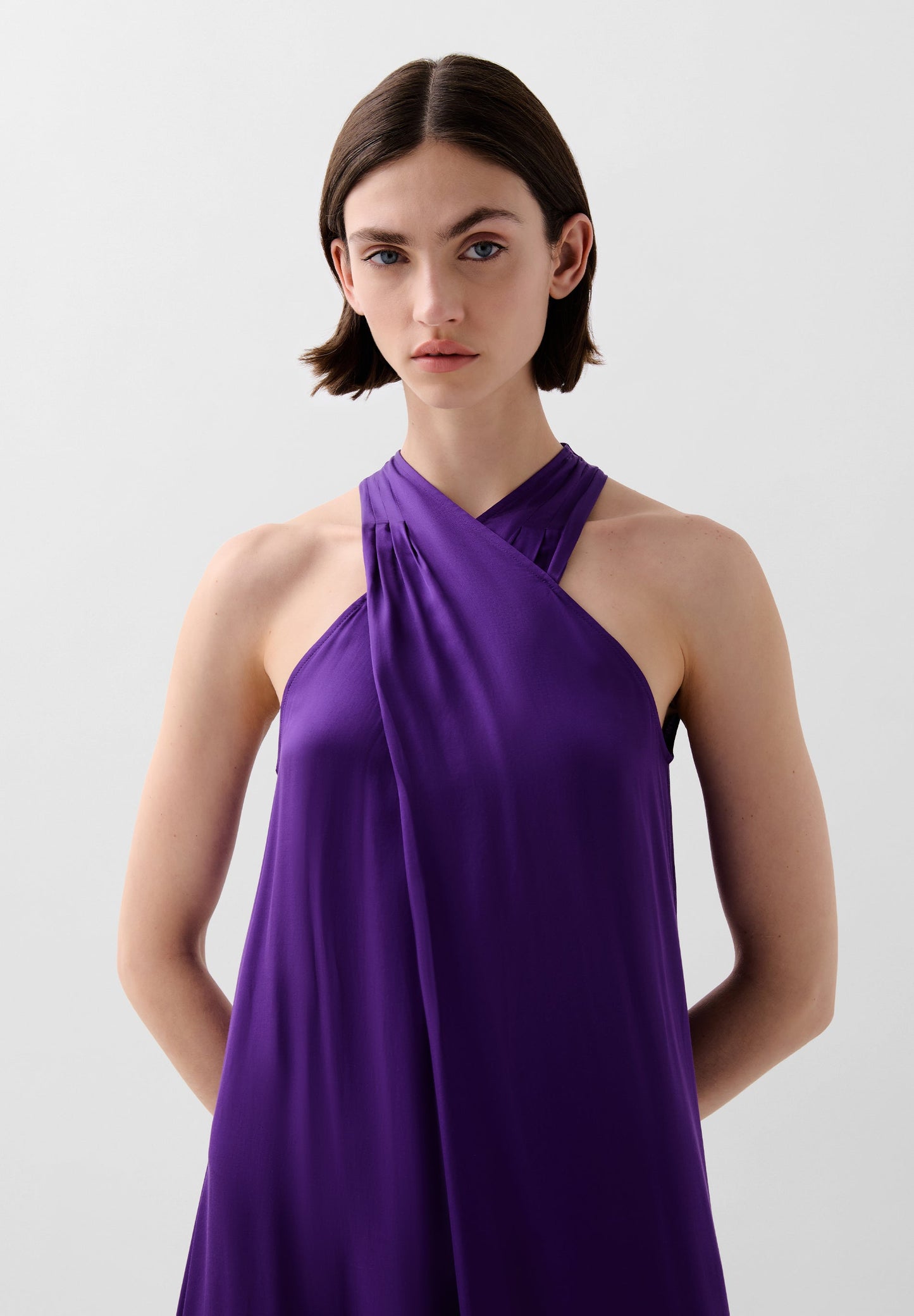 ROBE MIDI HALTER