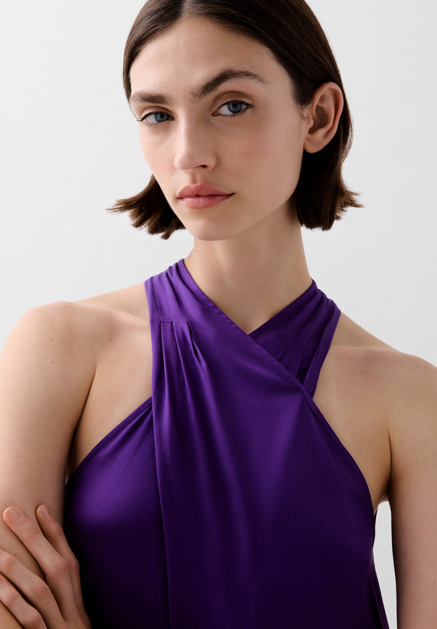 ROBE MIDI HALTER