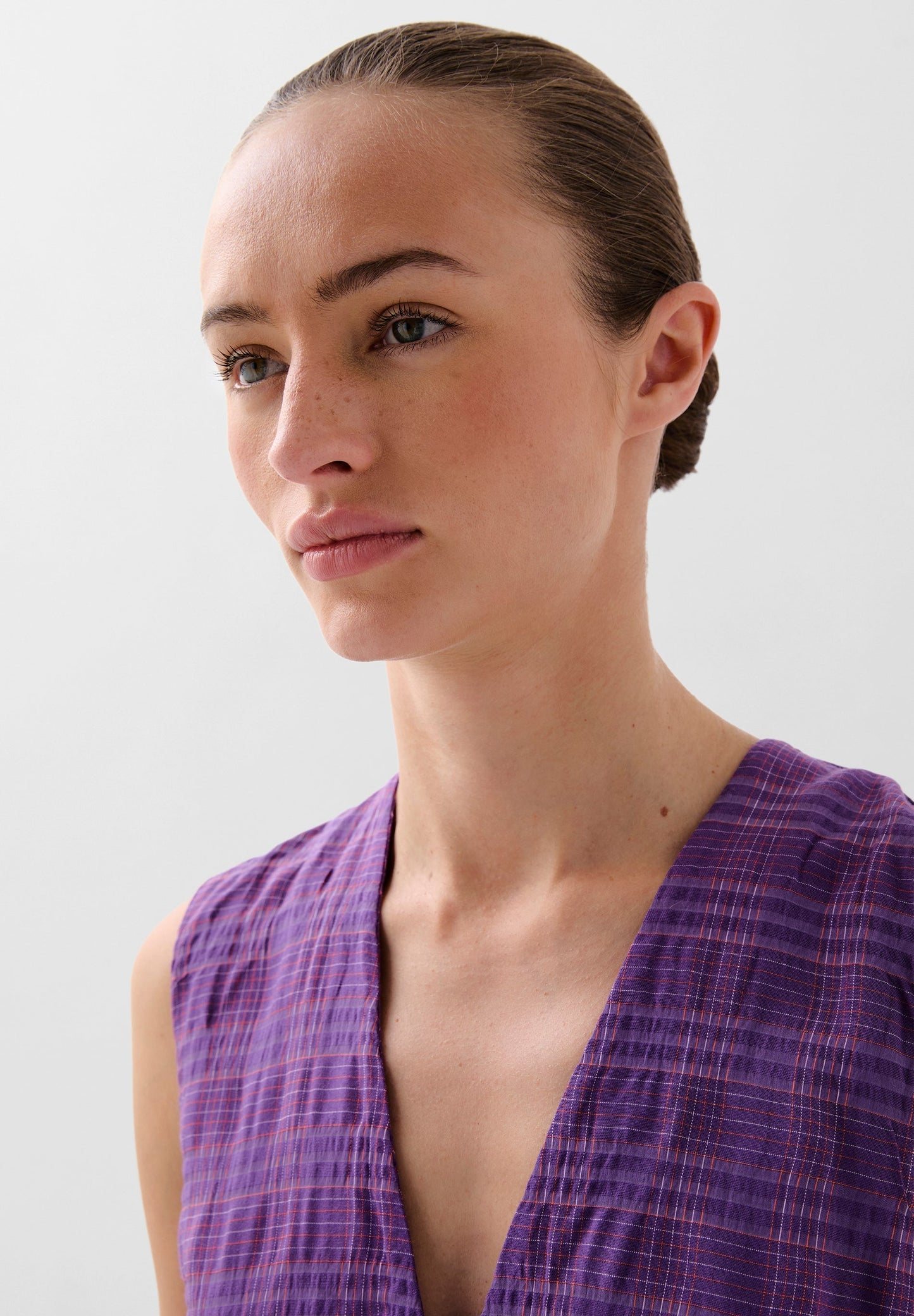 VESTE À RAYURES DÉTAILS BRODÉS