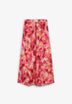 SCTIE VELVET PRINT SKIRT