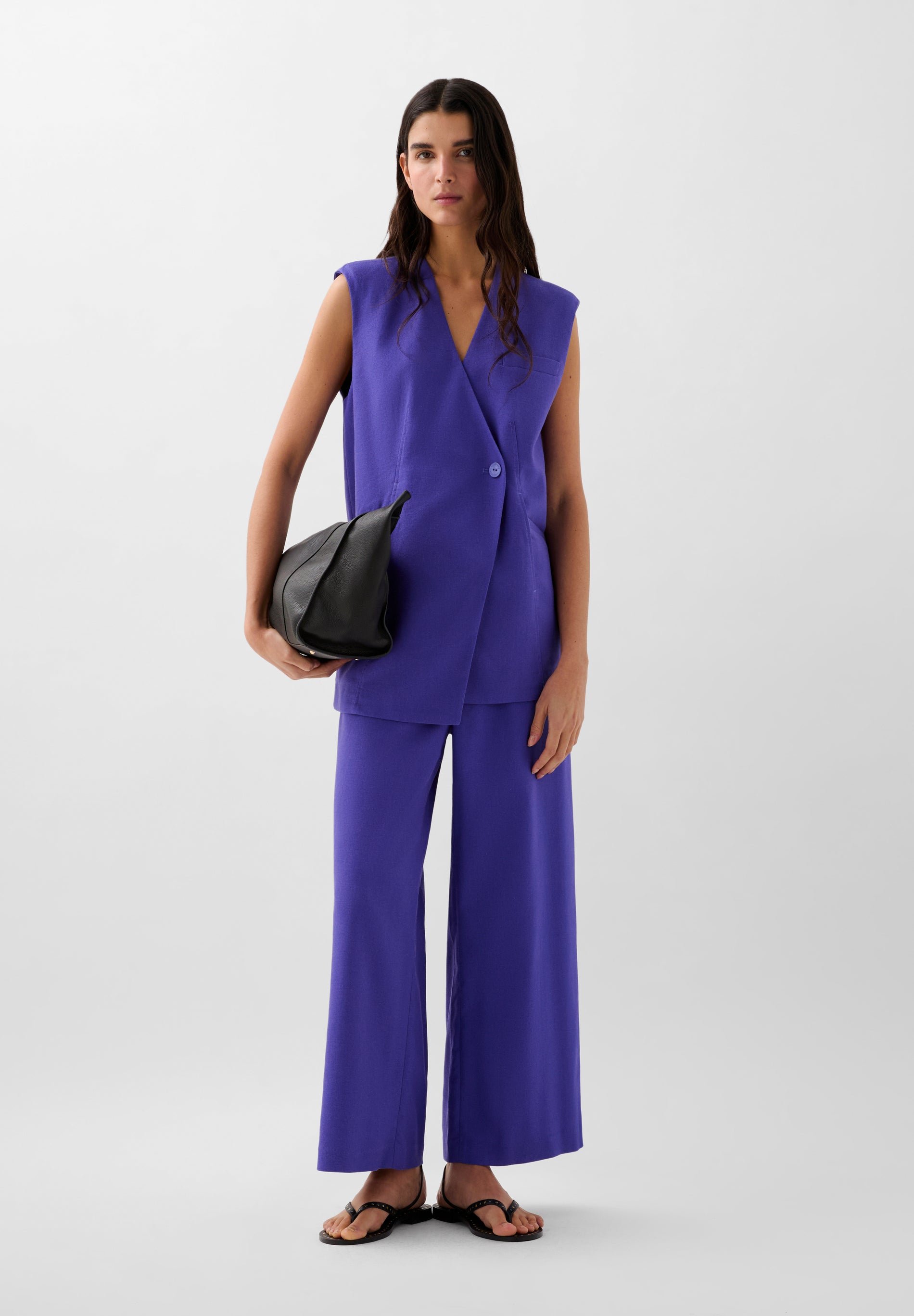 PANTALON FLUIDE LIN