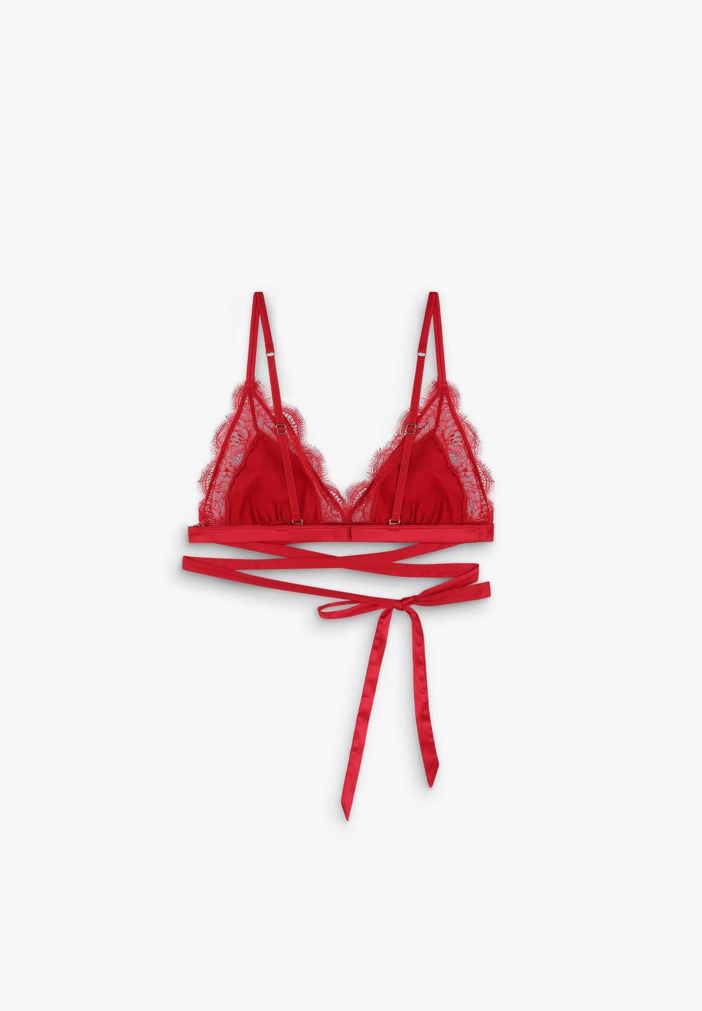 BRASSIÈRE SATINÉE LACET SCALPERS X LOVE STORIES