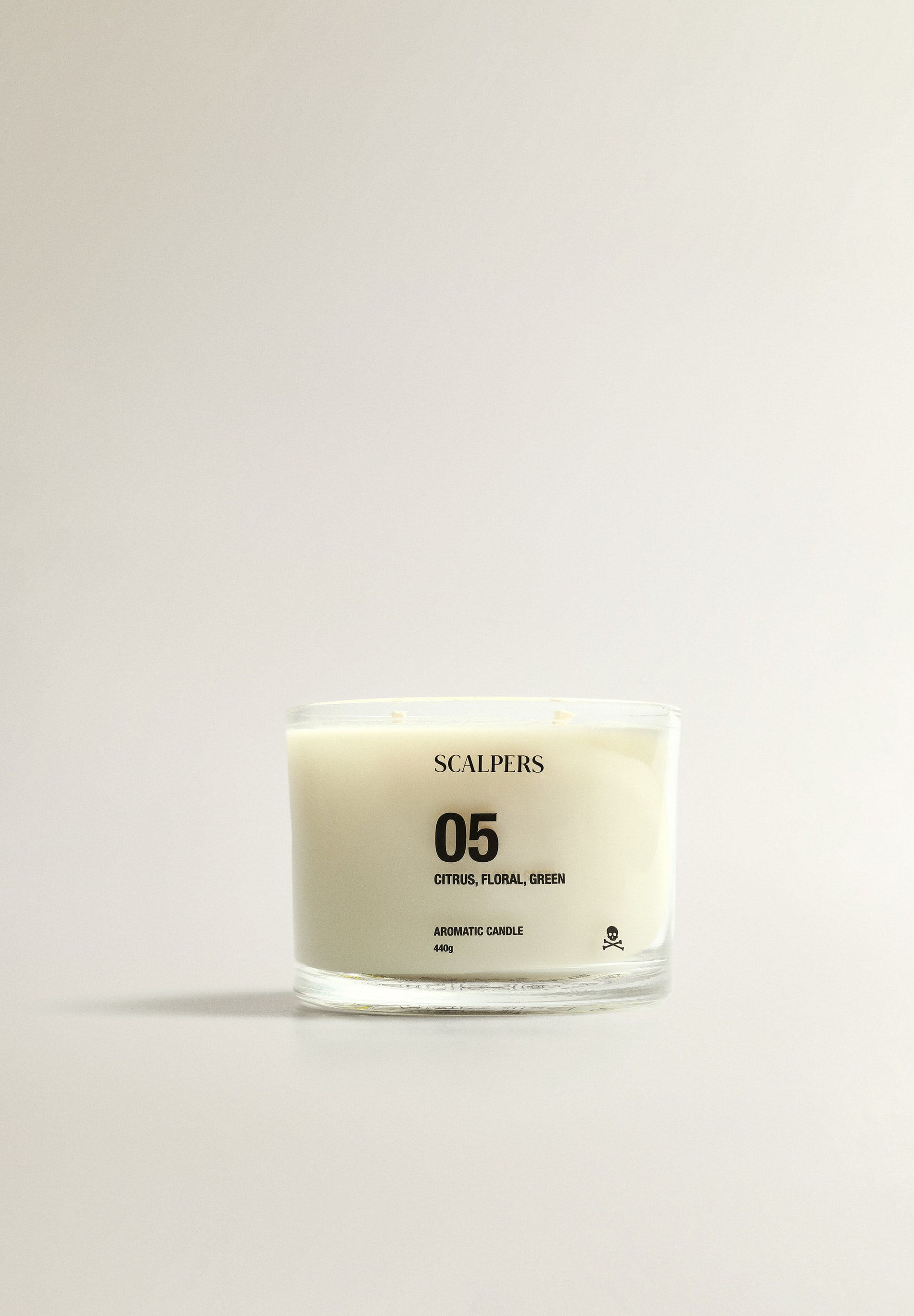BOUGIE AROMATIQUE 05 440 G CITRUS, FLORAL, GREEN