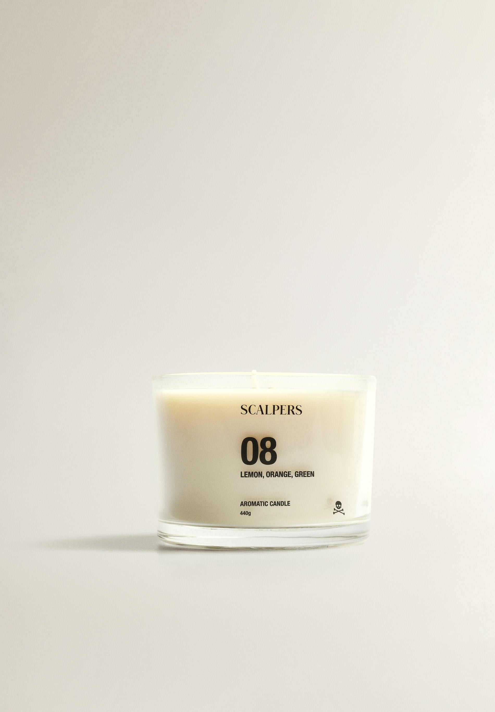 BOUGIE AROMATIQUE 08 440 G LEMON, ORANGE, GREEN