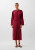 ROBE FLUIDE DÉTAIL NŒUD