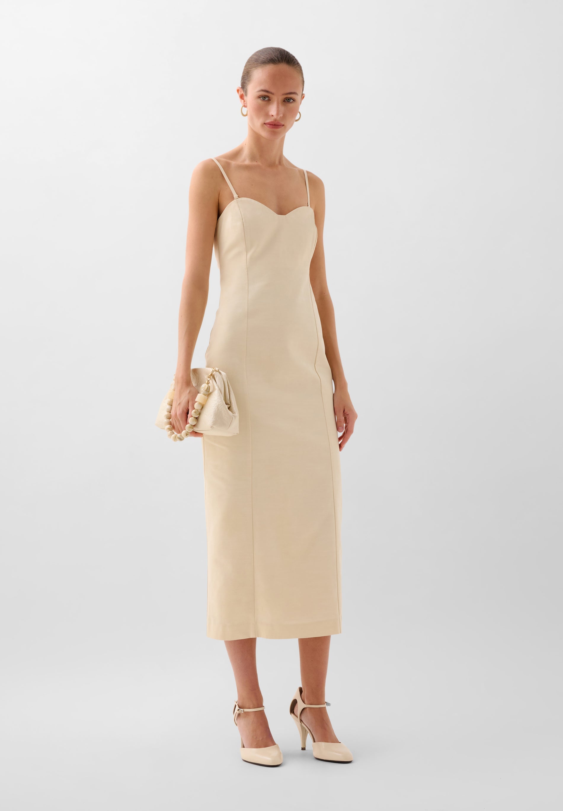 ROBE PINCES FENDUE