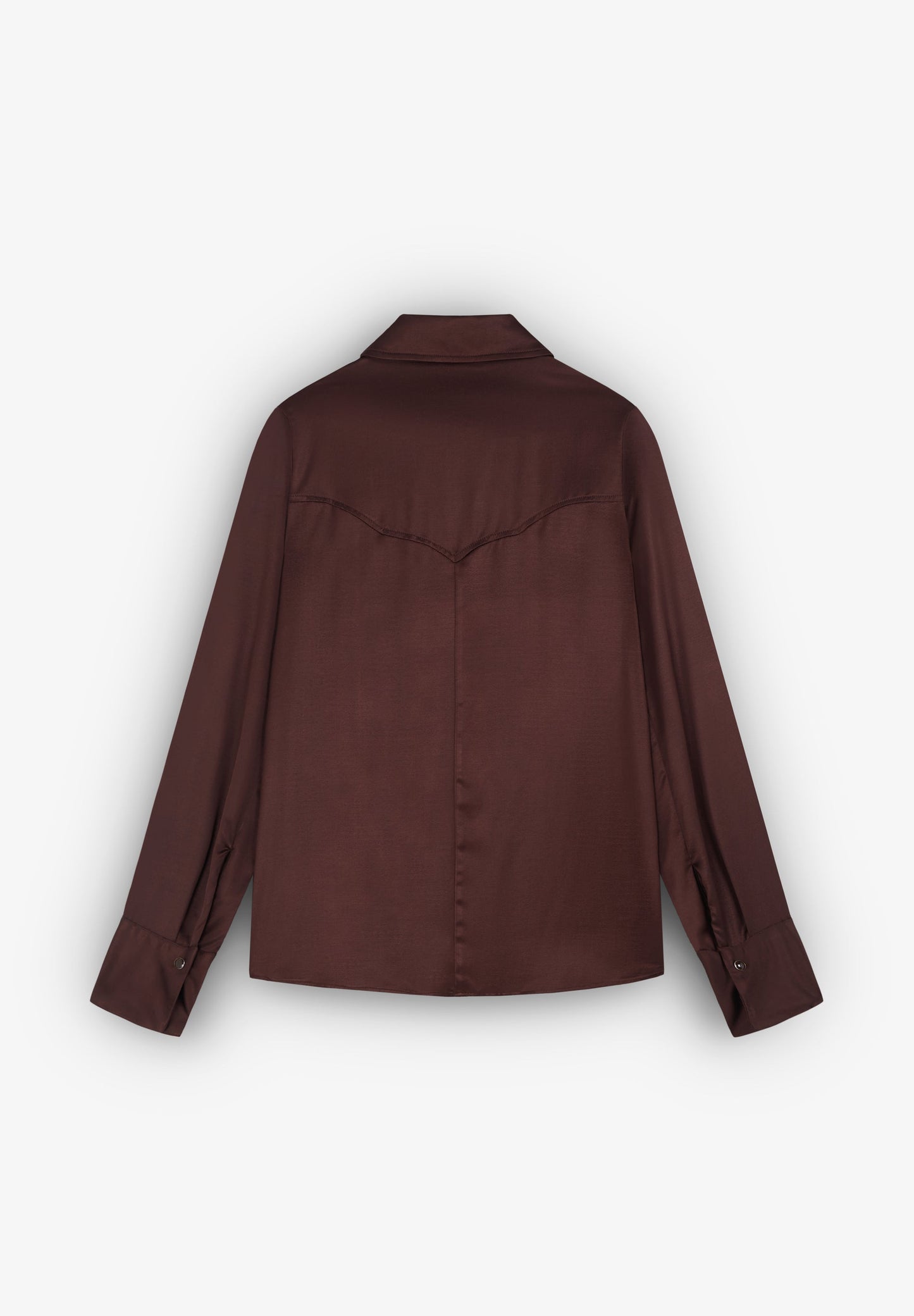 CHEMISE SATINÉE COUTURES