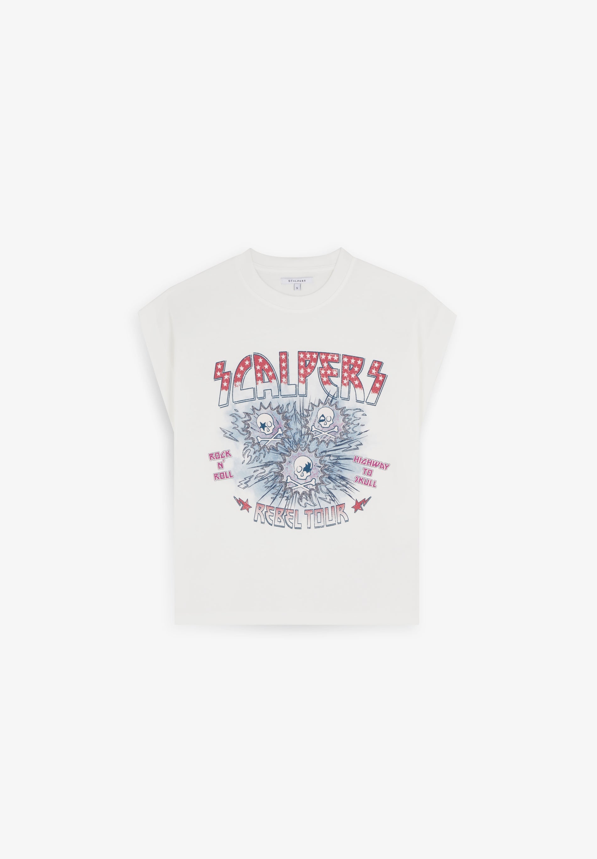 T-SHIRT IMPRIMÉ ROCK TOUR