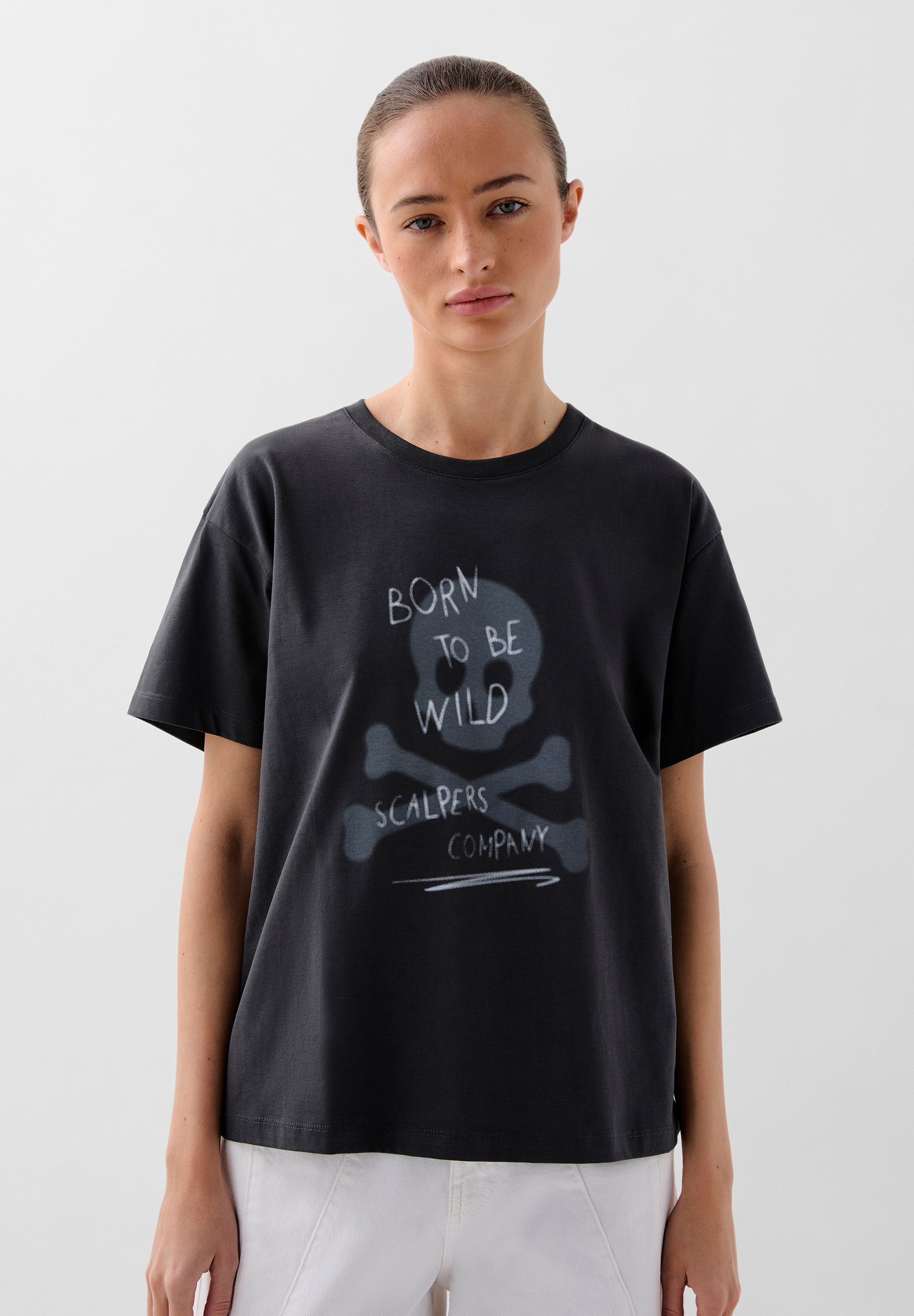 T-SHIRT IMPRIMÉ LOGO