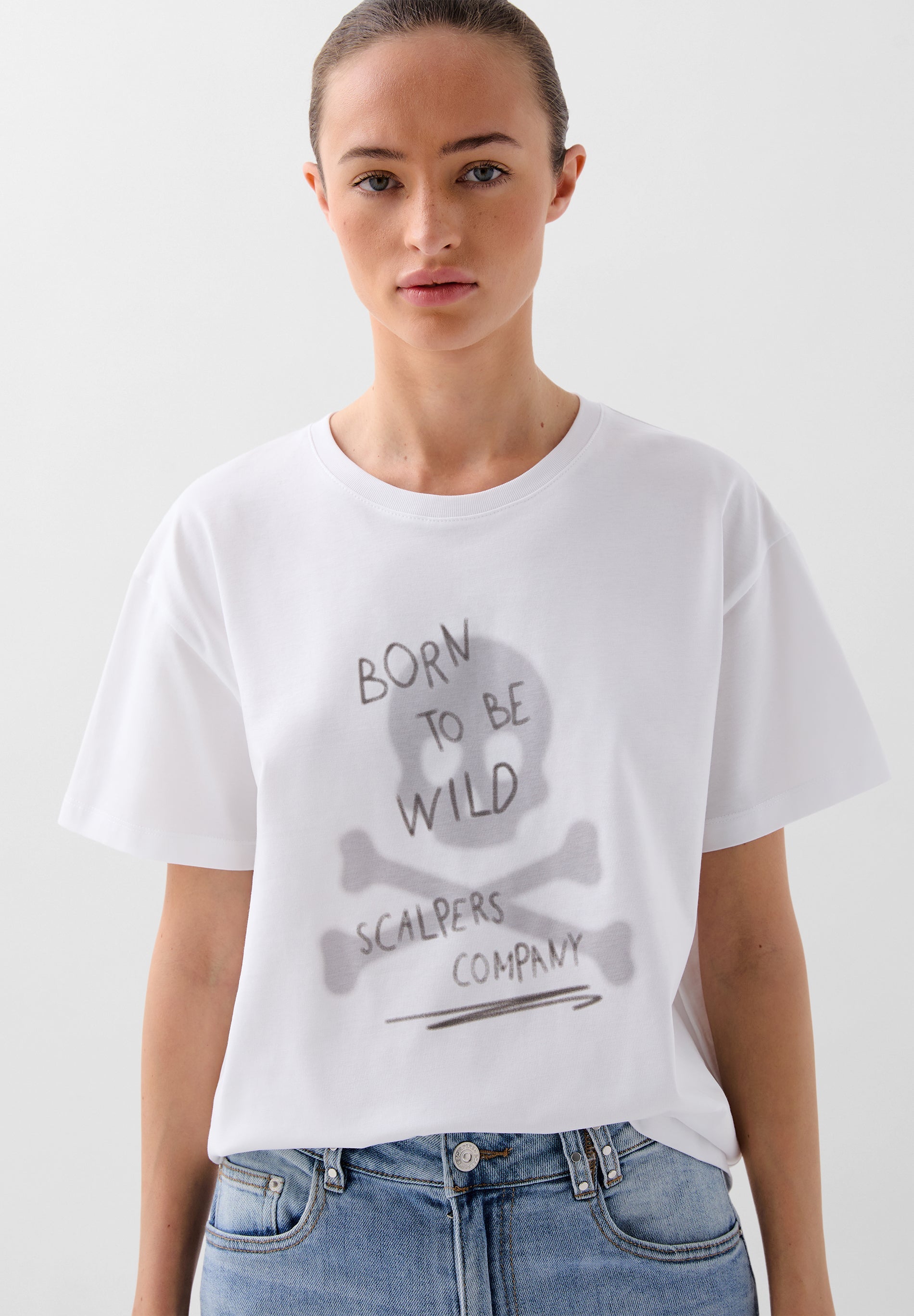 T-SHIRT IMPRIMÉ LOGO