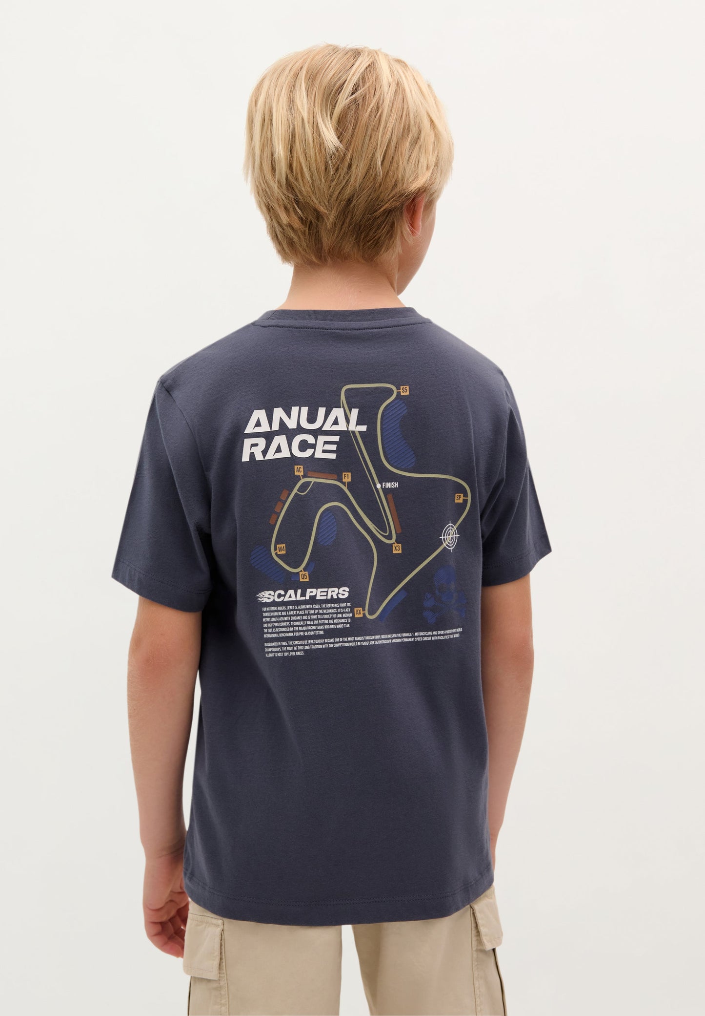 T-SHIRT IMPRIMÉ RACE