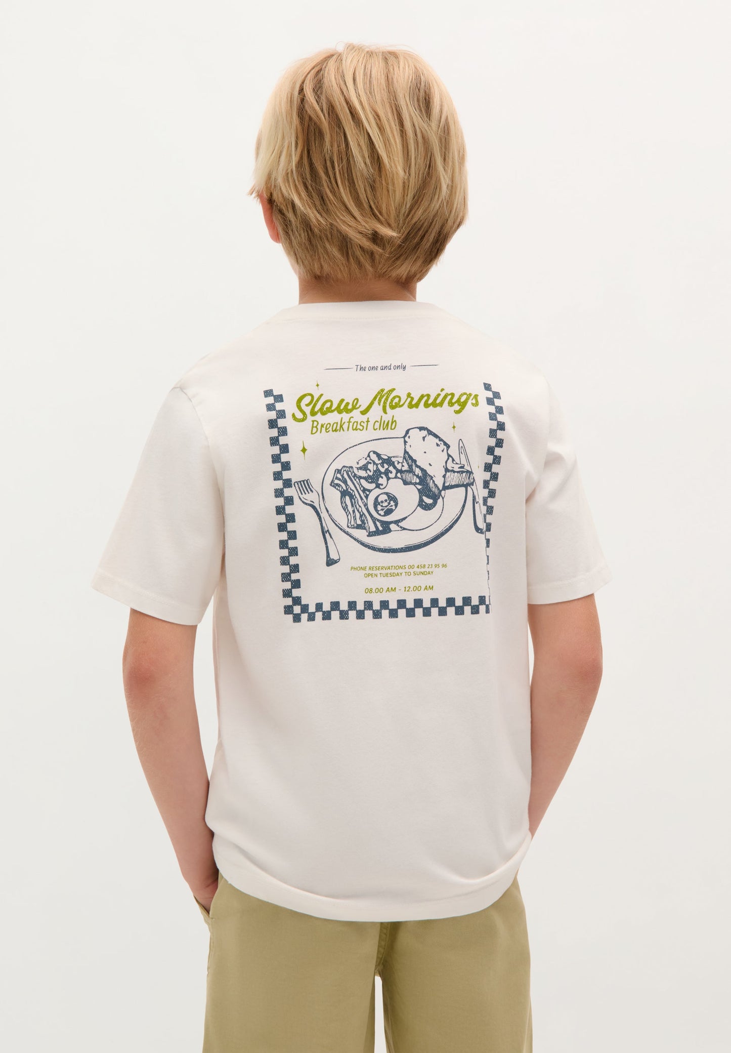 T-SHIRT IMPRIMÉ BREAKFAST