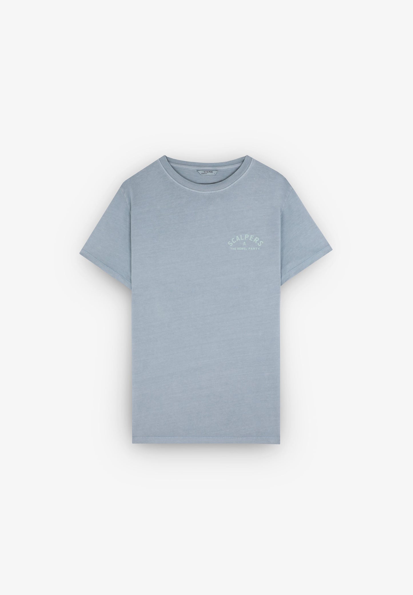 T-SHIRT DÉLAVÉ IMPRIMÉ TEXTE