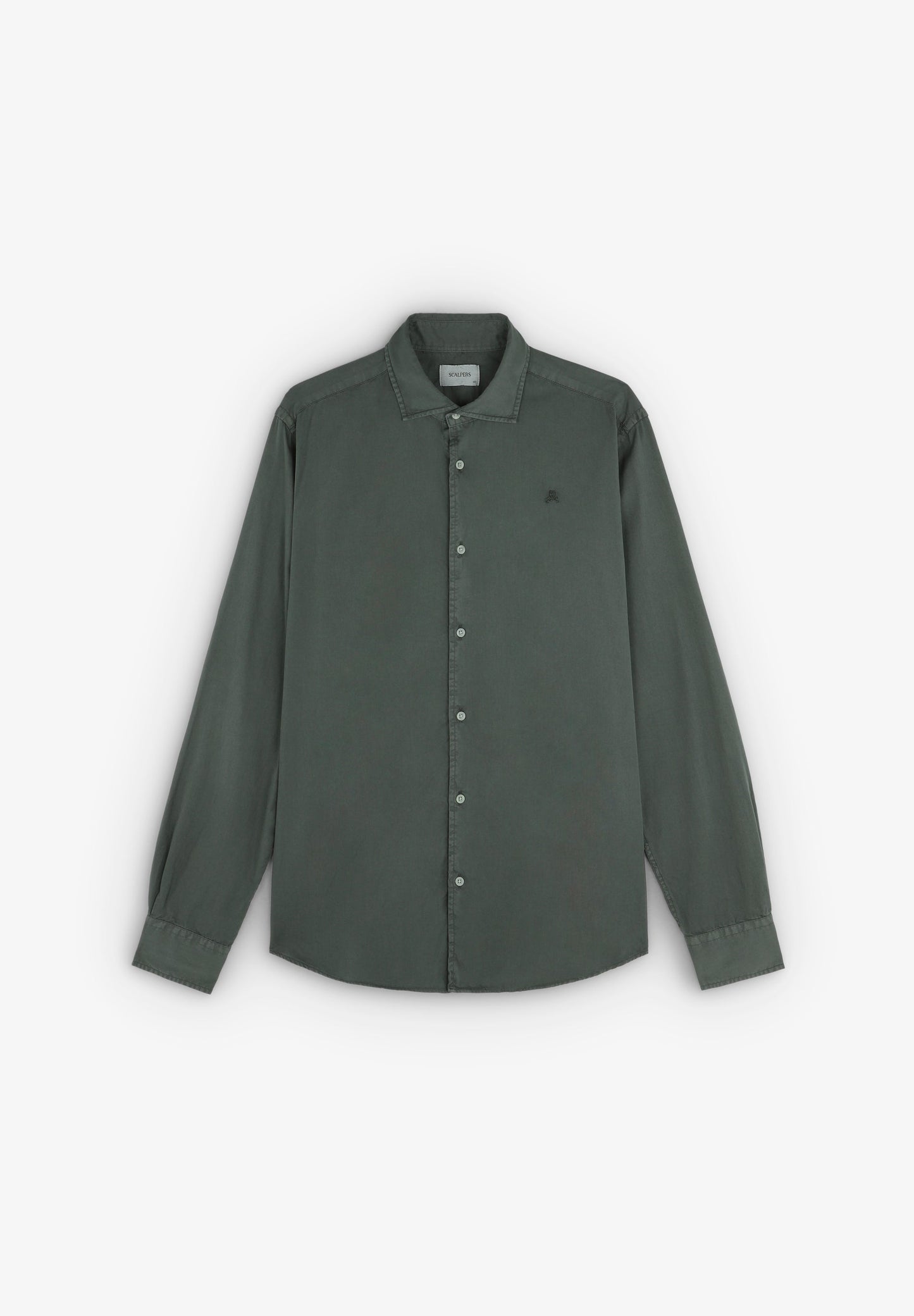 CHEMISE SKULL BRODÉ TON SUR TON