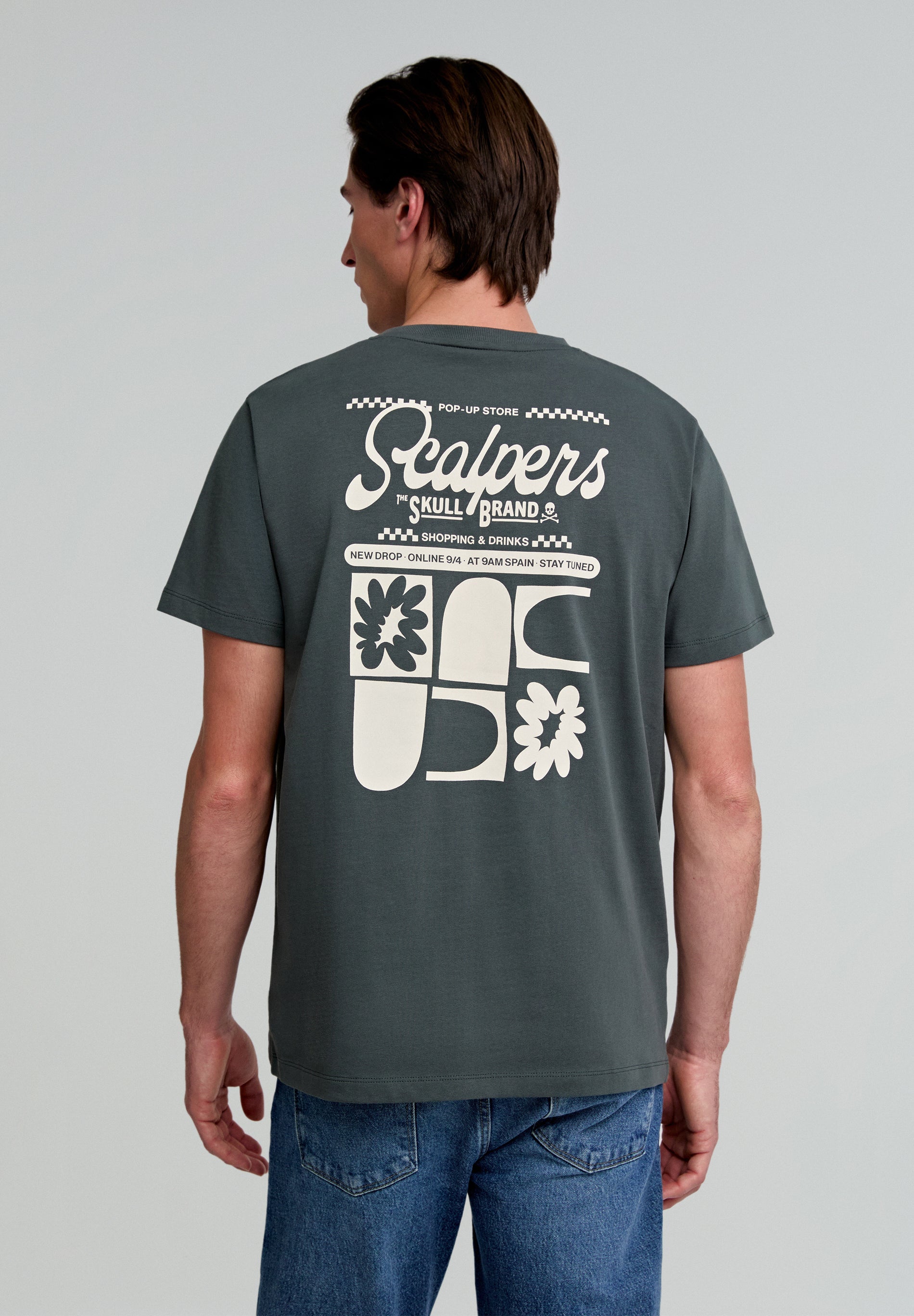 T-SHIRT IMPRIMÉ DOS BRAND
