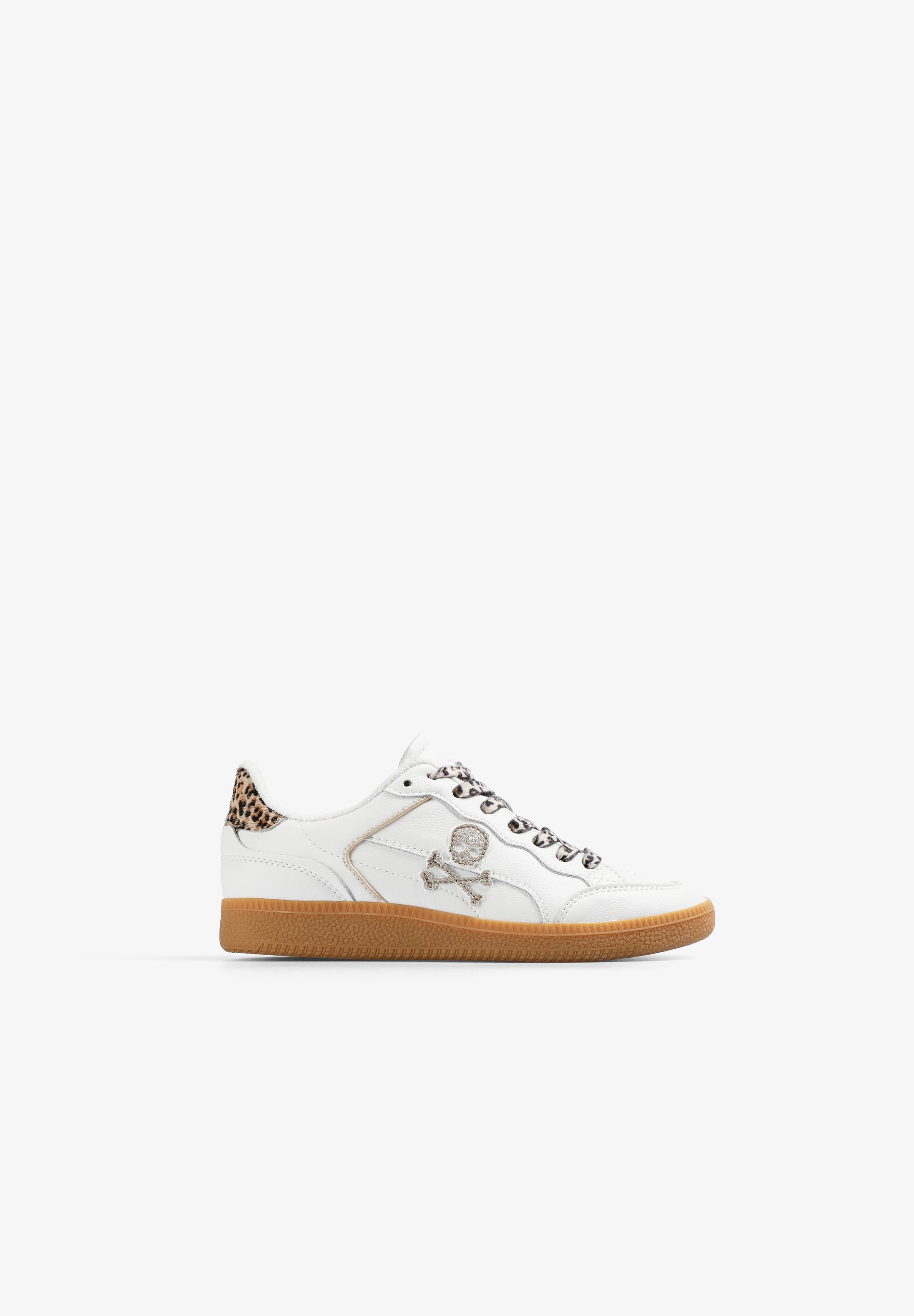 TENNIS IMPRIMÉ MOTIF ANIMAL SEMELLE CONTRASTANTE