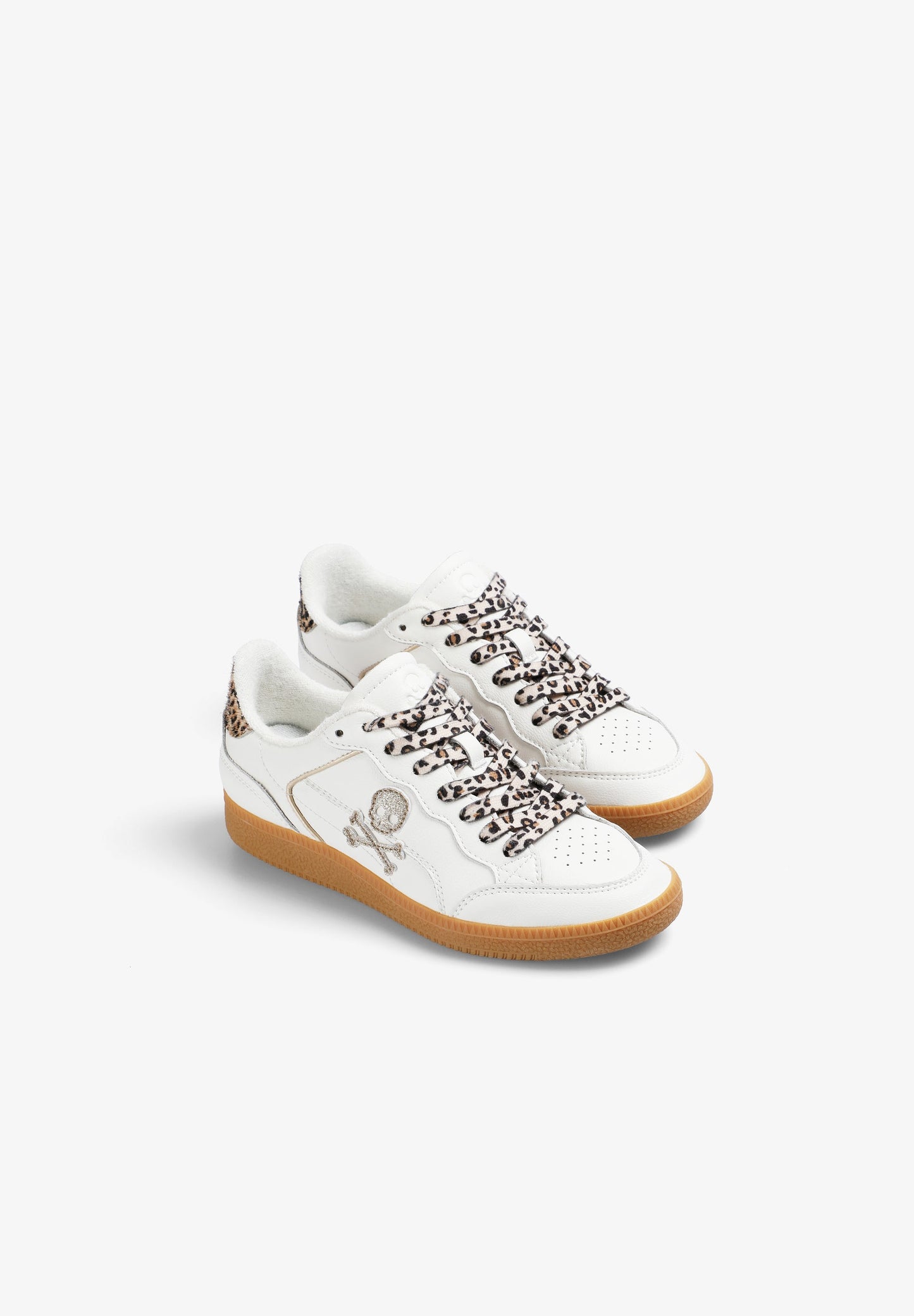 TENNIS IMPRIMÉ MOTIF ANIMAL SEMELLE CONTRASTANTE