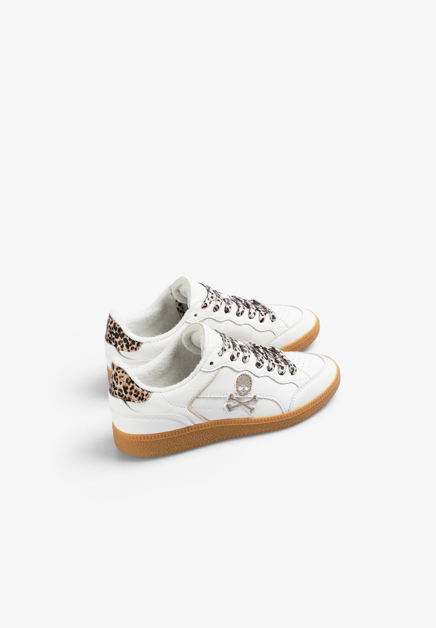 TENNIS IMPRIMÉ MOTIF ANIMAL SEMELLE CONTRASTANTE