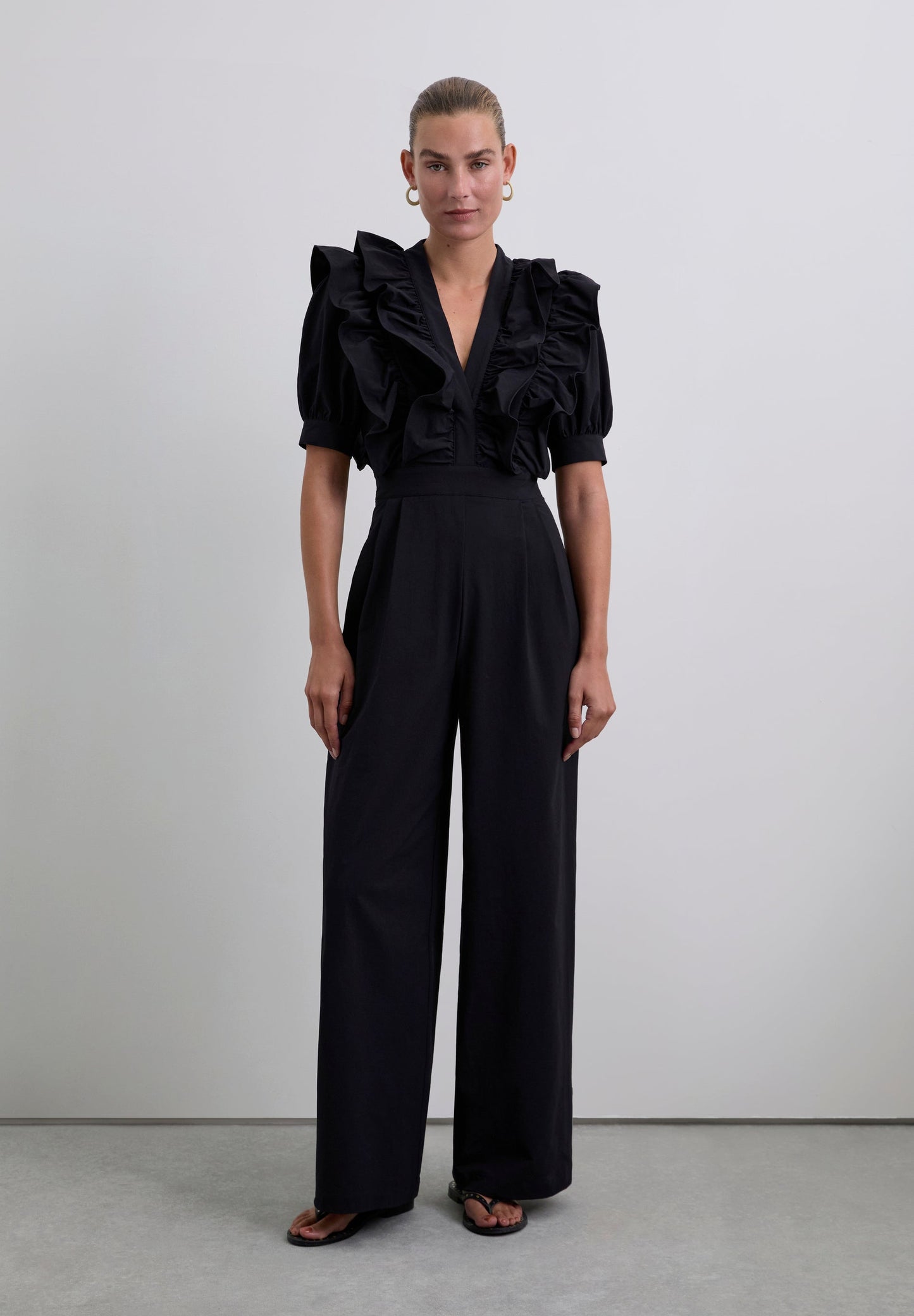 SCSOLID JUMPSUIT