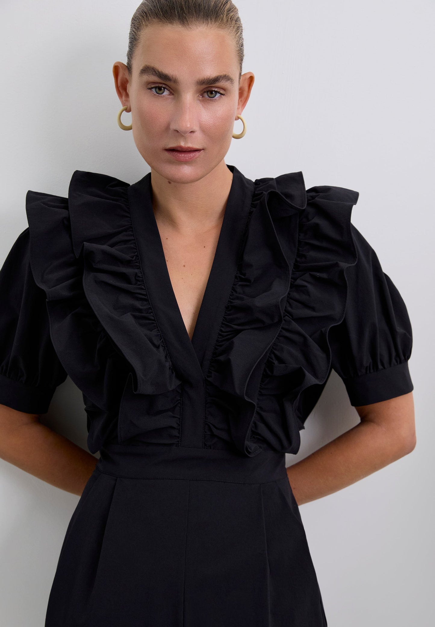 SCSOLID JUMPSUIT
