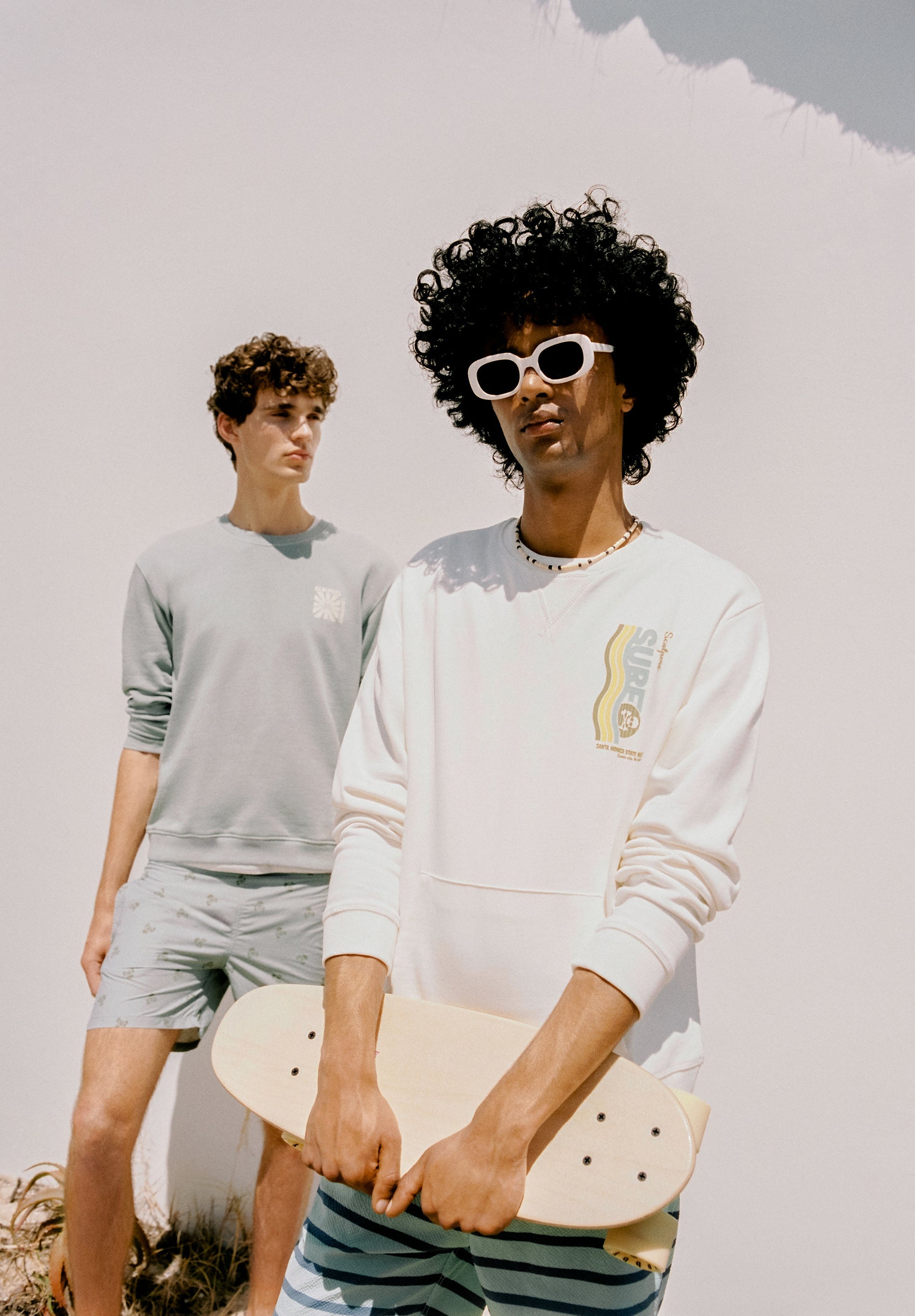 SWEAT IMPRIMÉ SURF