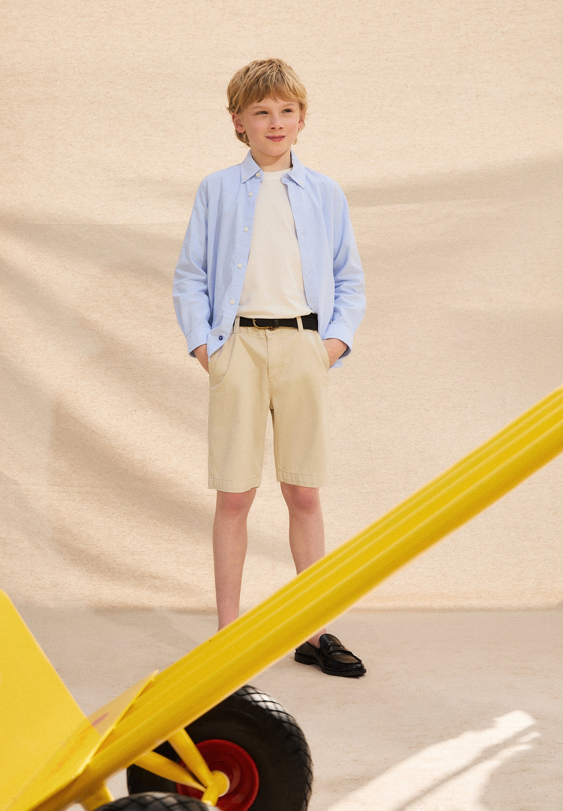 CHEMISE OXFORD COL BOUTONS