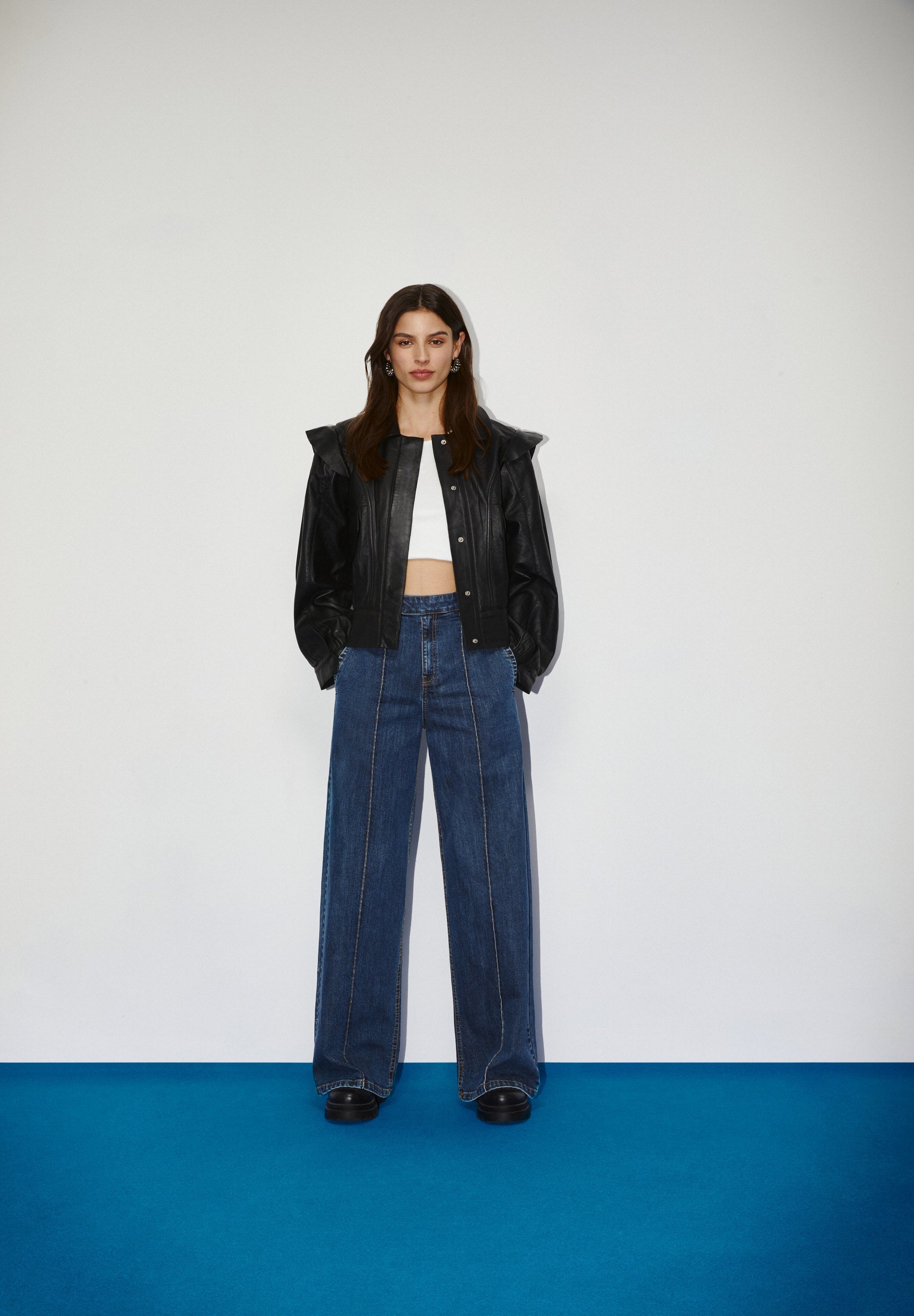 JEAN WIDE LEG COUTURES