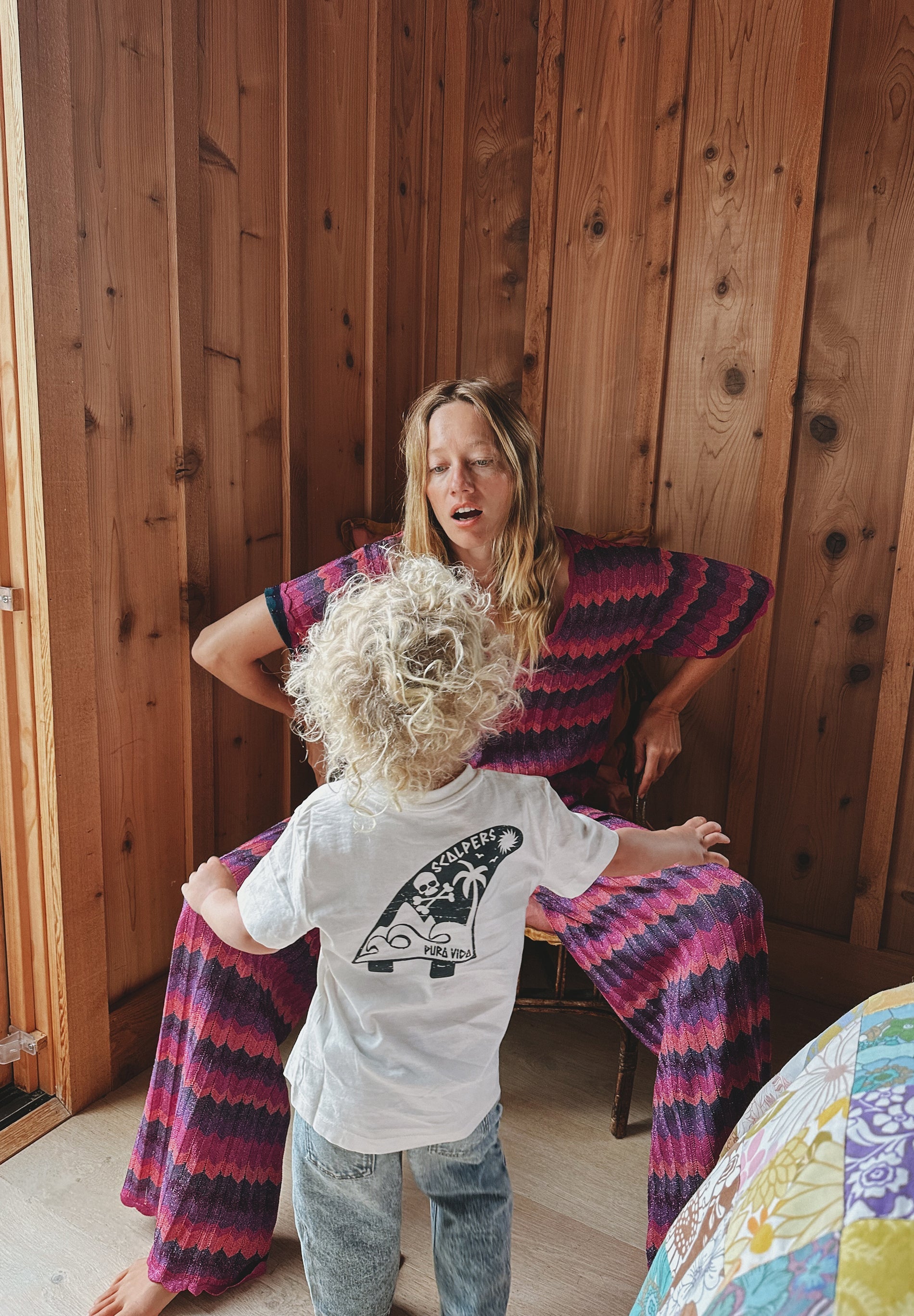 T-SHIRT IMPRIMÉ SURF