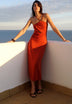 ROBE MIDI ASYMÉTRIQUE