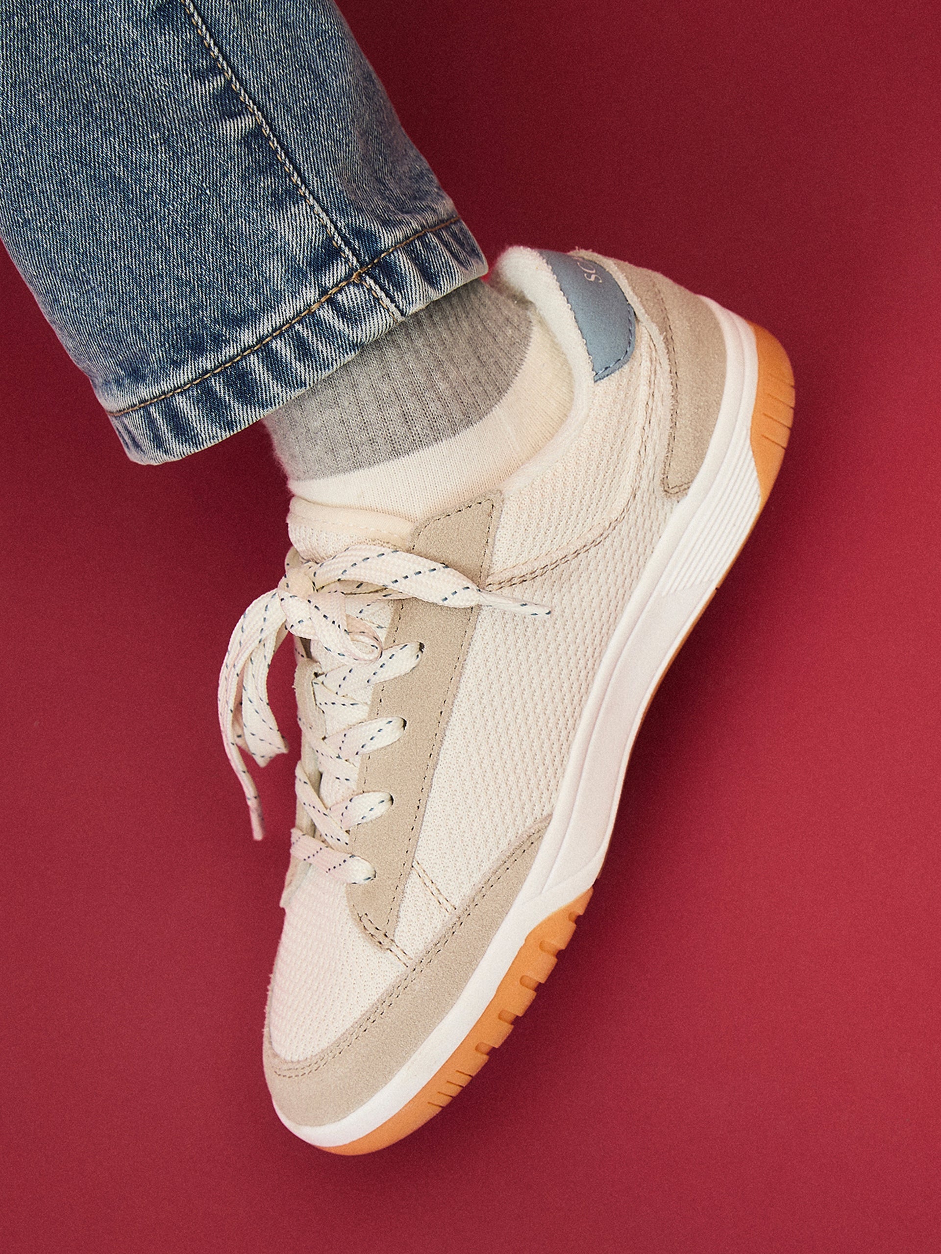 TENNIS CUIR SKULL