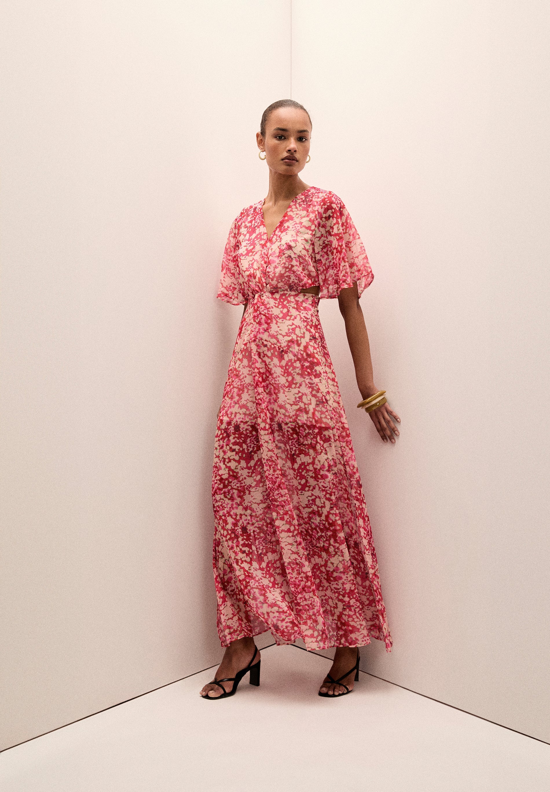 ROBE IMPRIMÉE FLUIDE