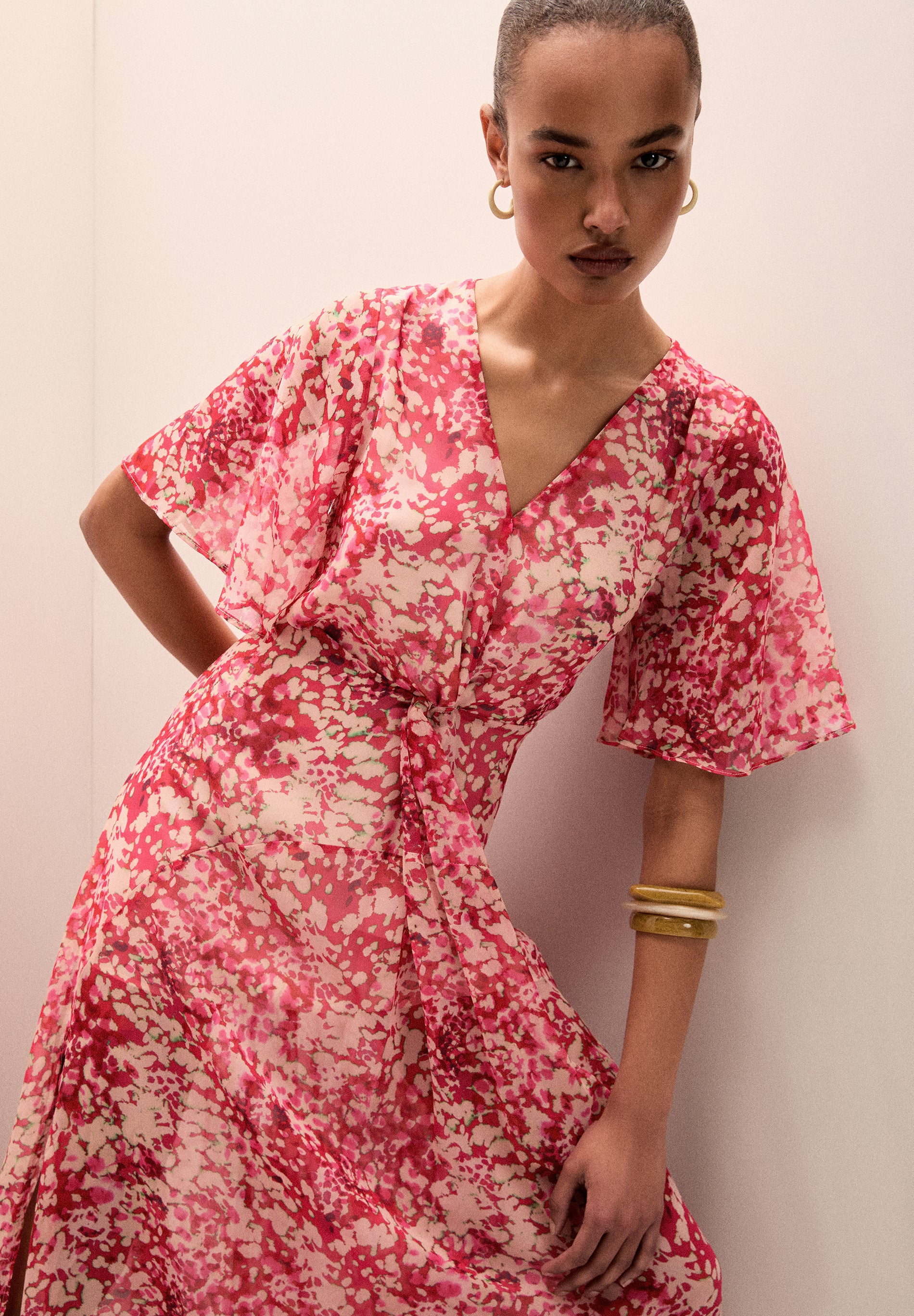 ROBE IMPRIMÉE FLUIDE