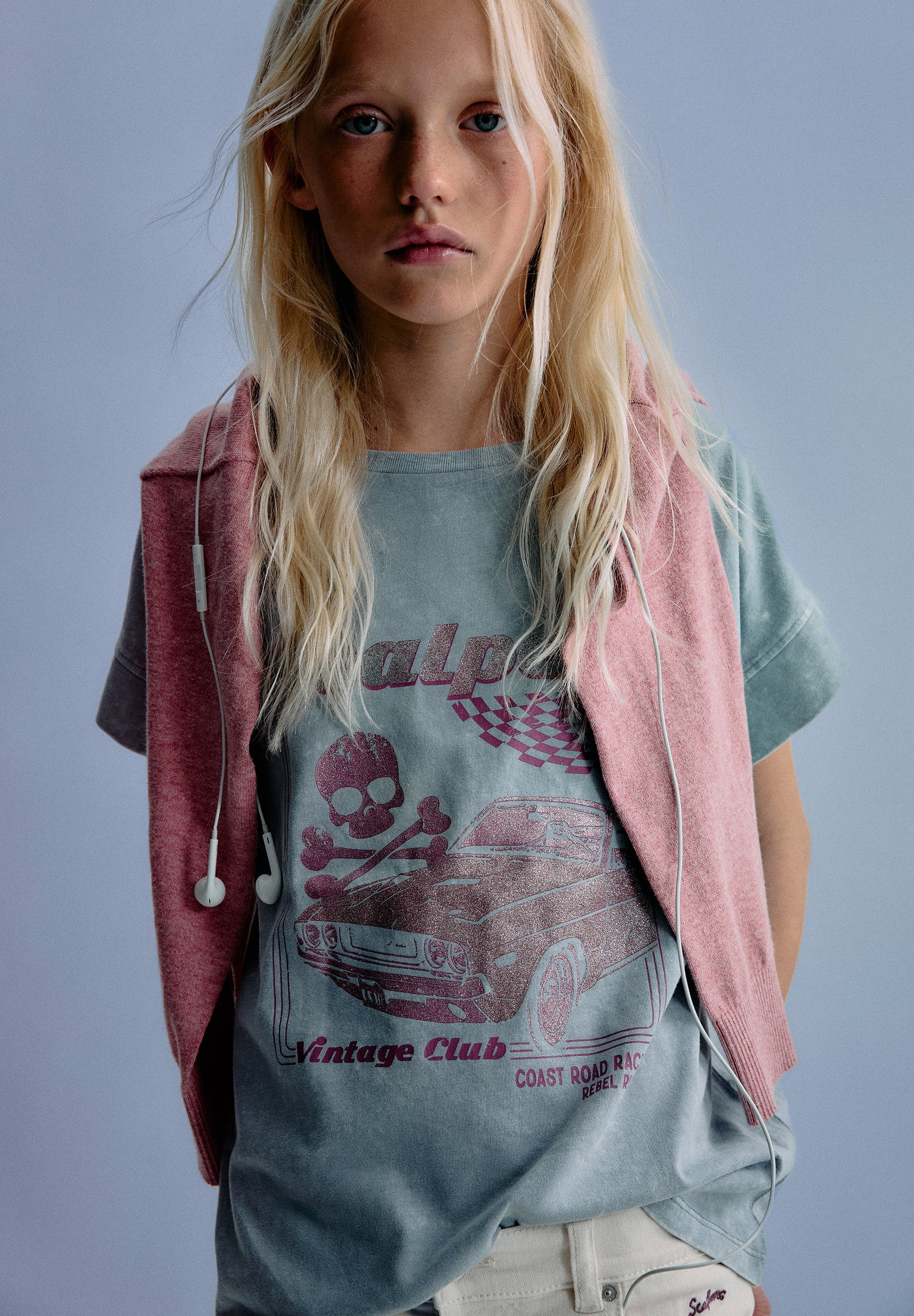 T-SHIRT IMPRIMÉ RACE