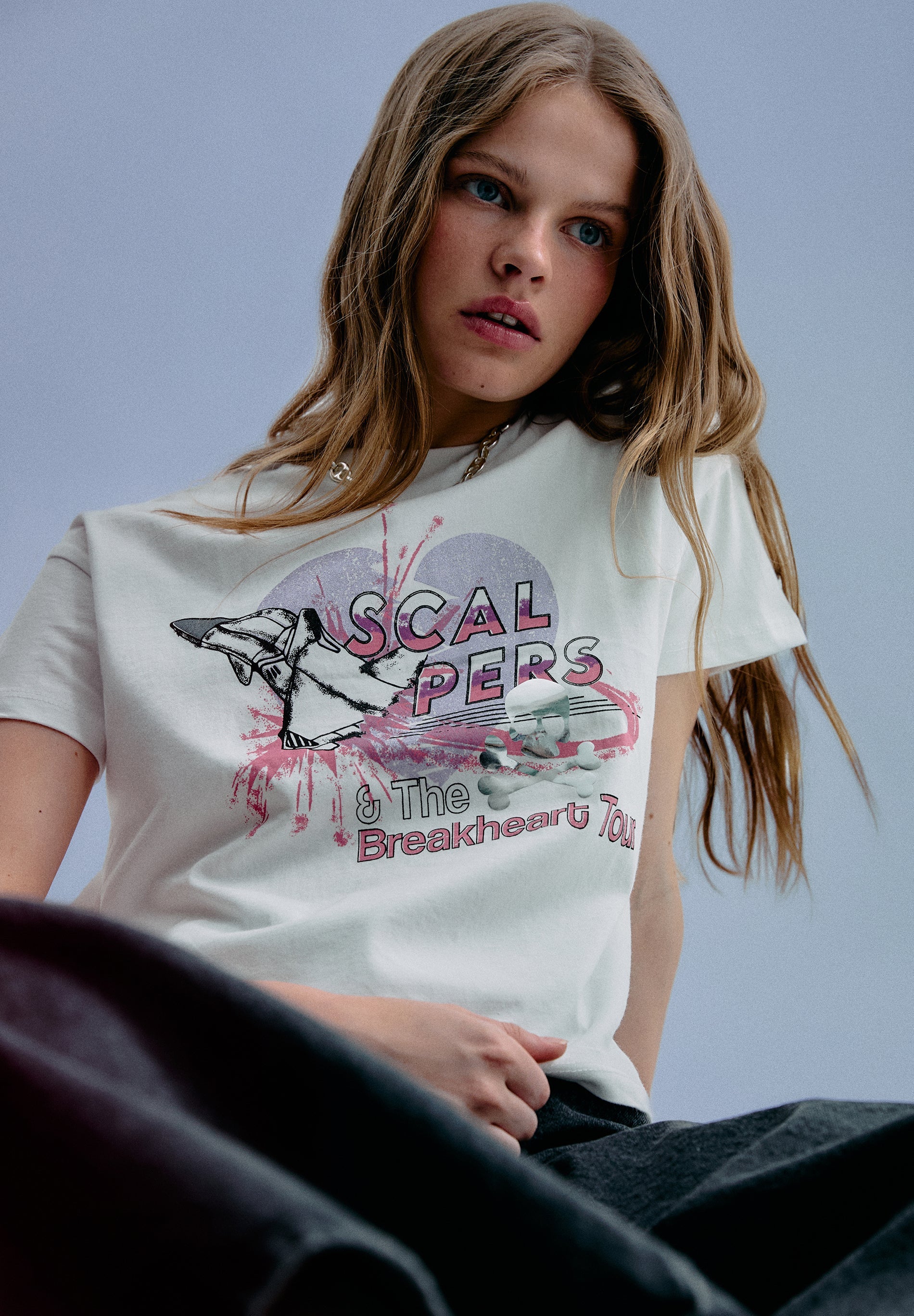 SCBREAKHEART TEE GIRLS