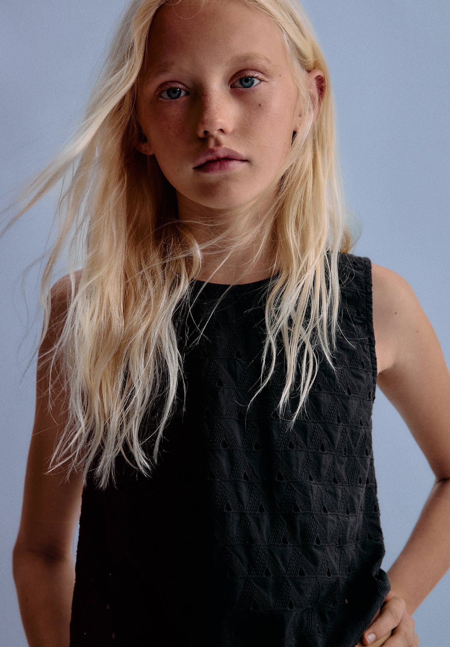 CHEMISE NŒUD BRODERIES