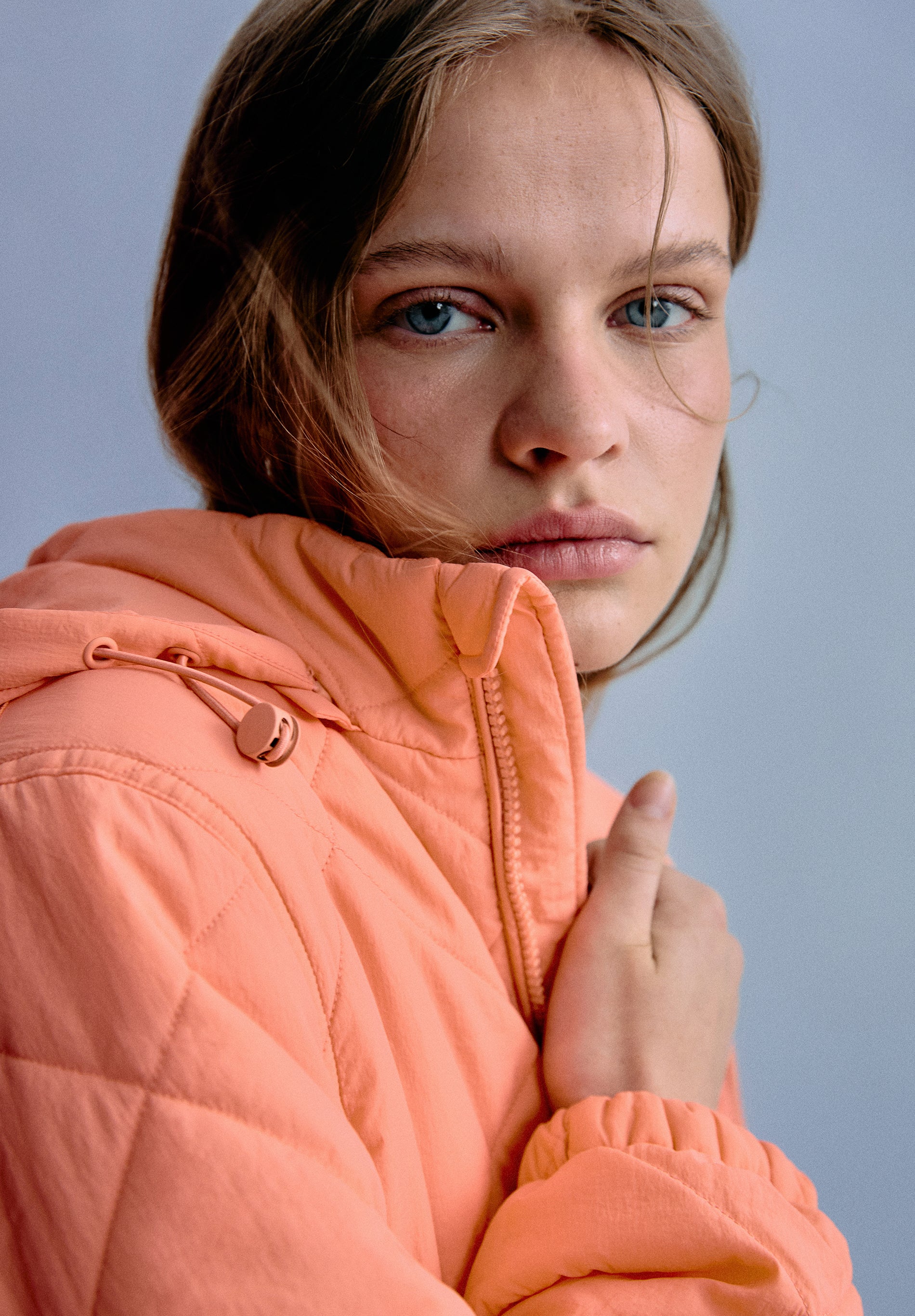 MANTEAU MATELASSÉ CAPUCHE
